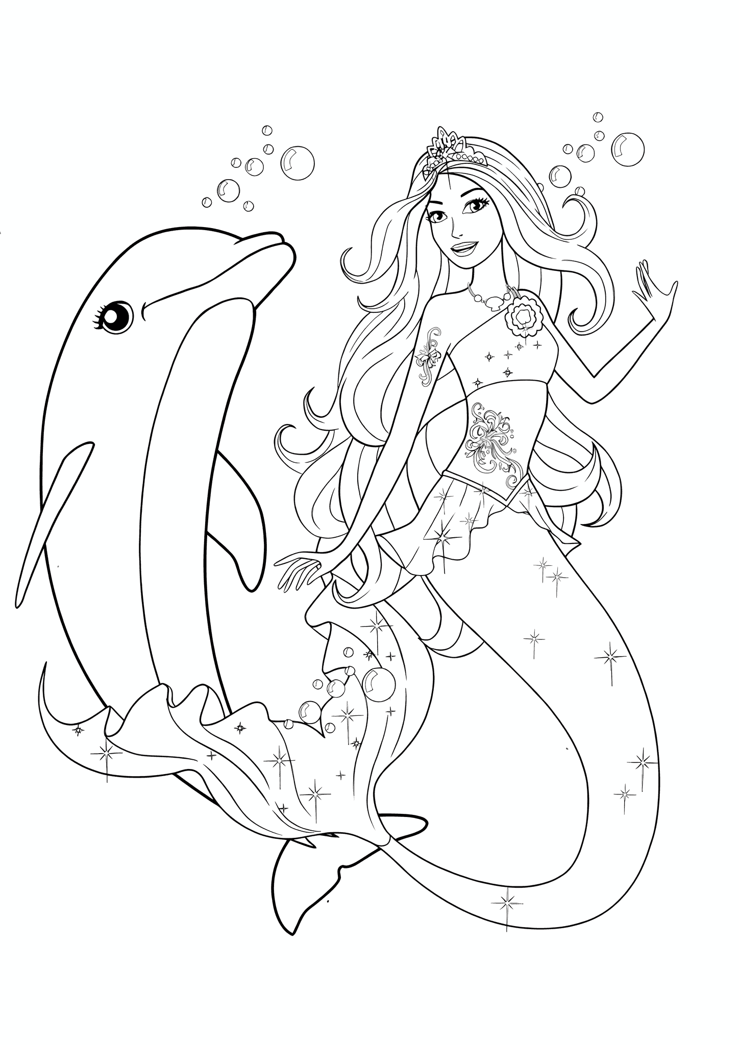 Barbie Dance with a Dolphin
