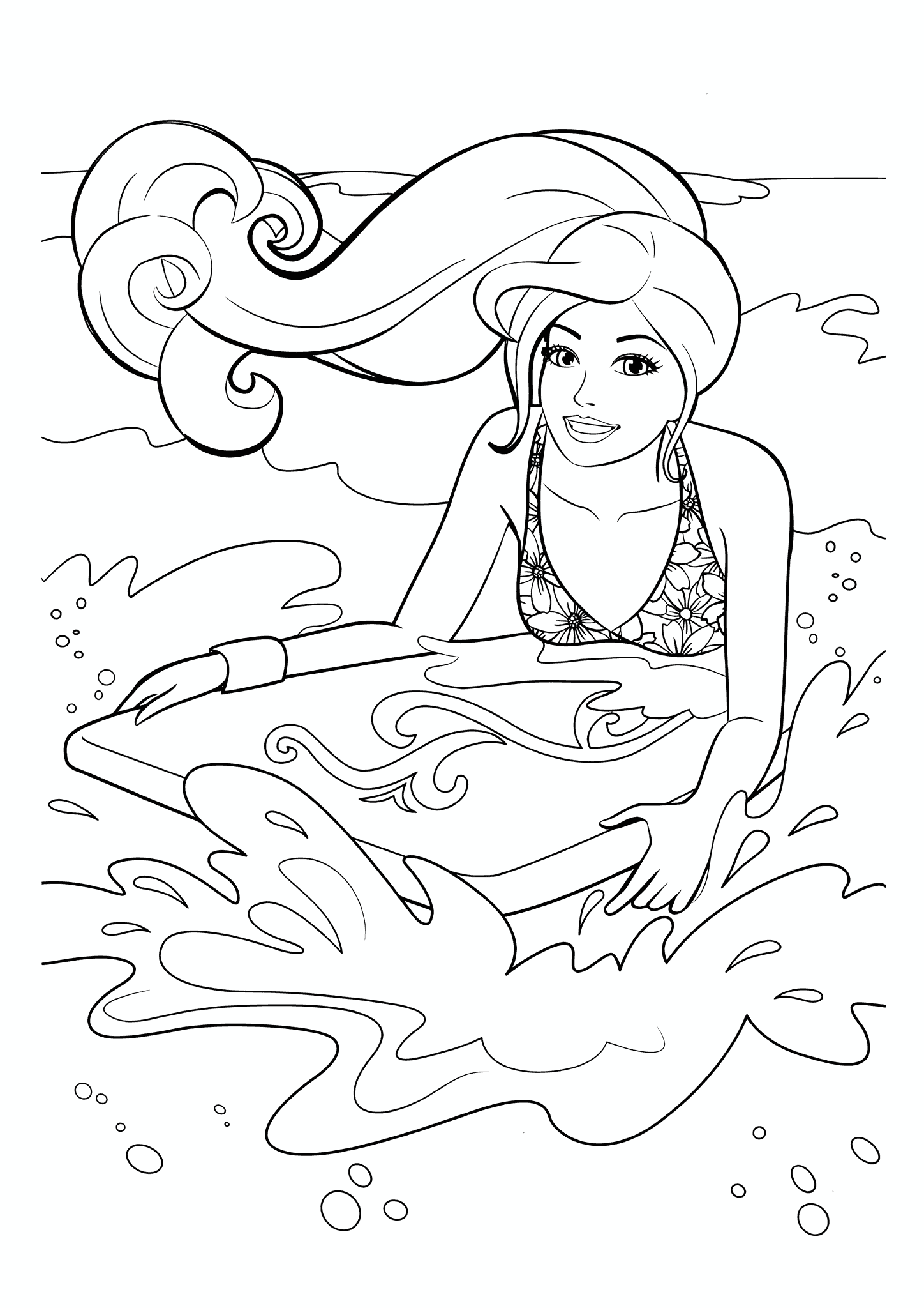 Barbie on the Board