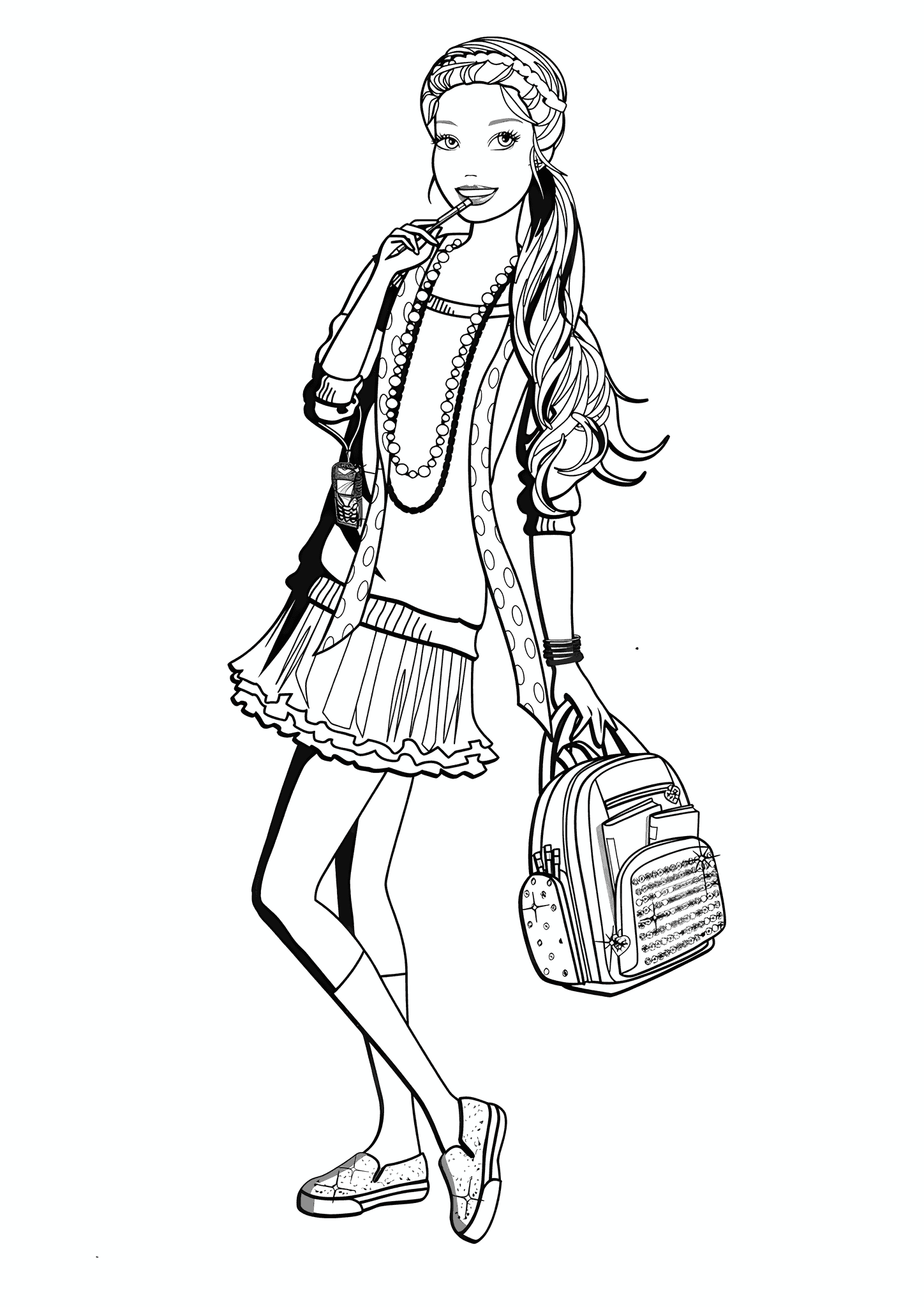 Barbie at Recess