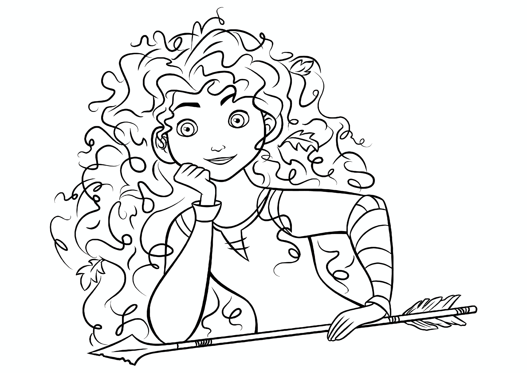 Brave: Thoughtful Merida