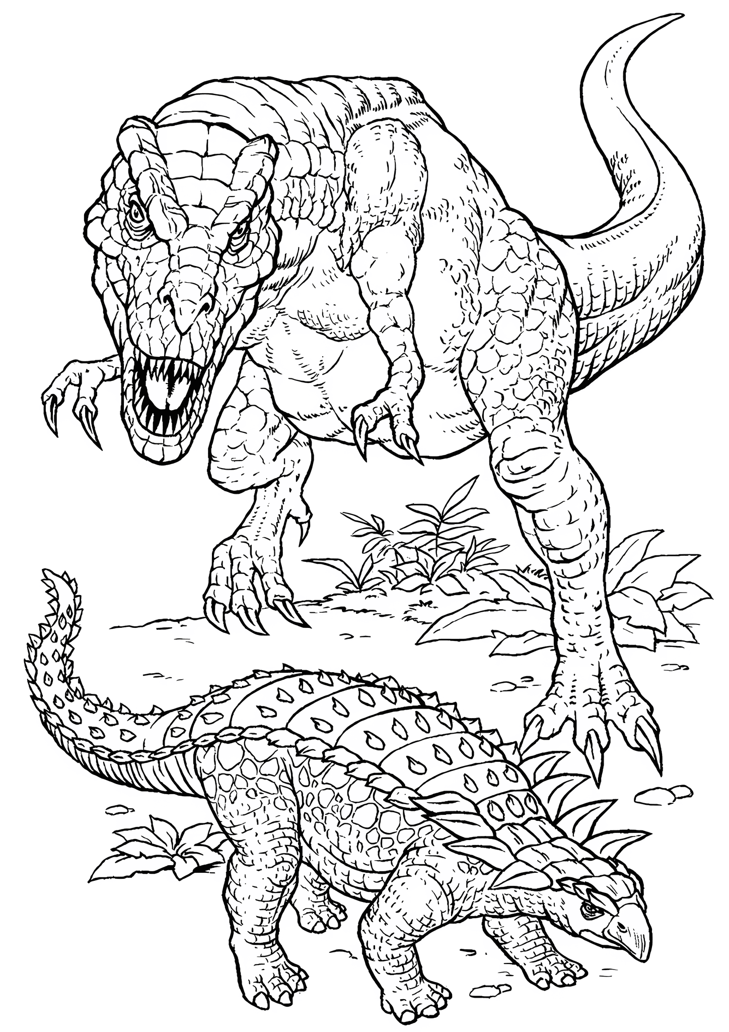 Tyrannosaurus Attacks