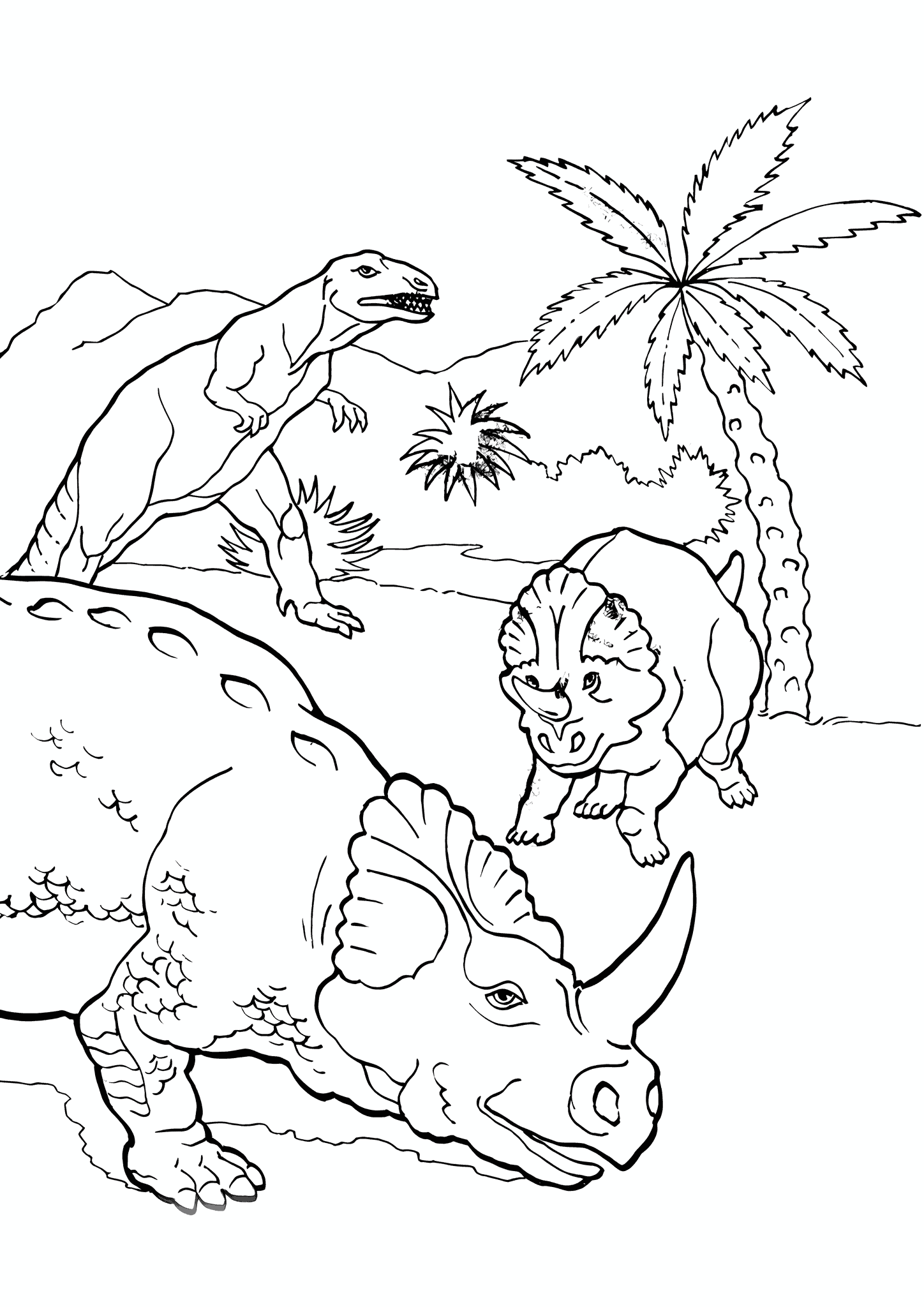 Dinosaurs in Nature