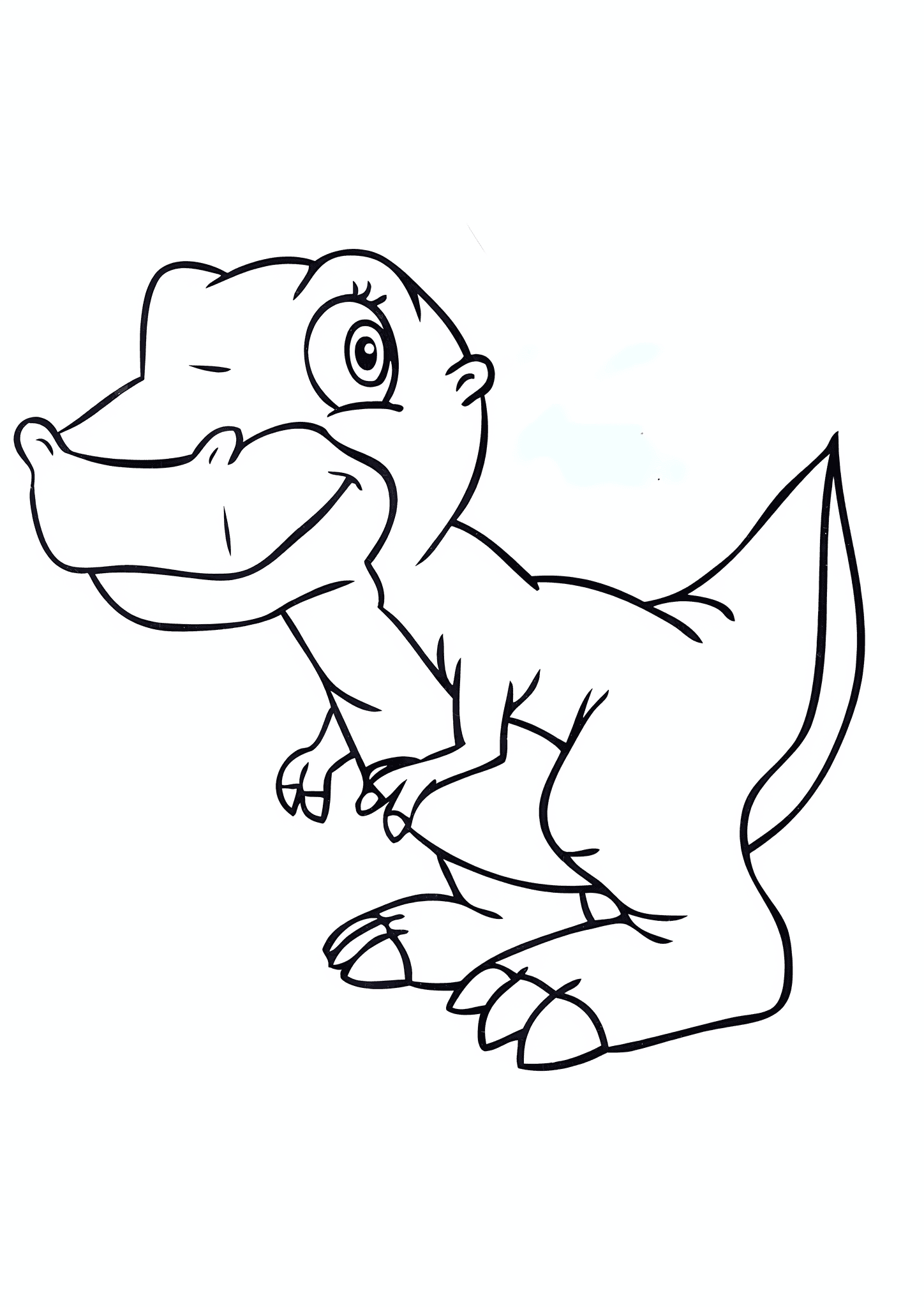 Painted Tyrannosaurus Rex Dinosaur