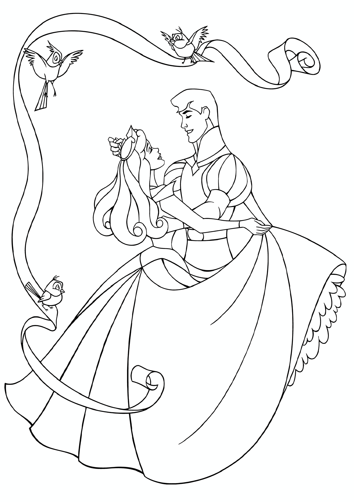 Aurora Sleeping Beauty and the Prince