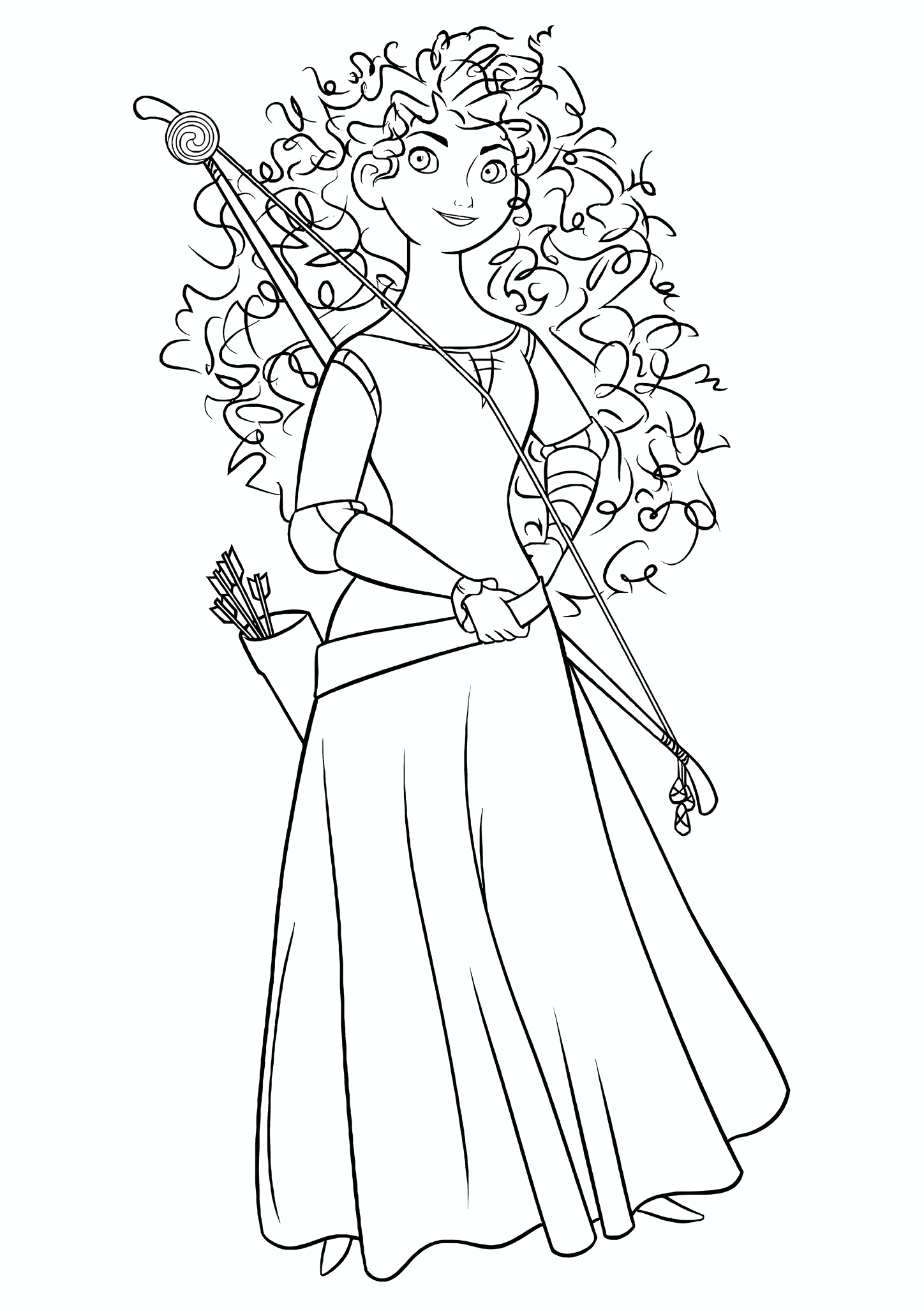 Merida Princess: Bravehearted Archer