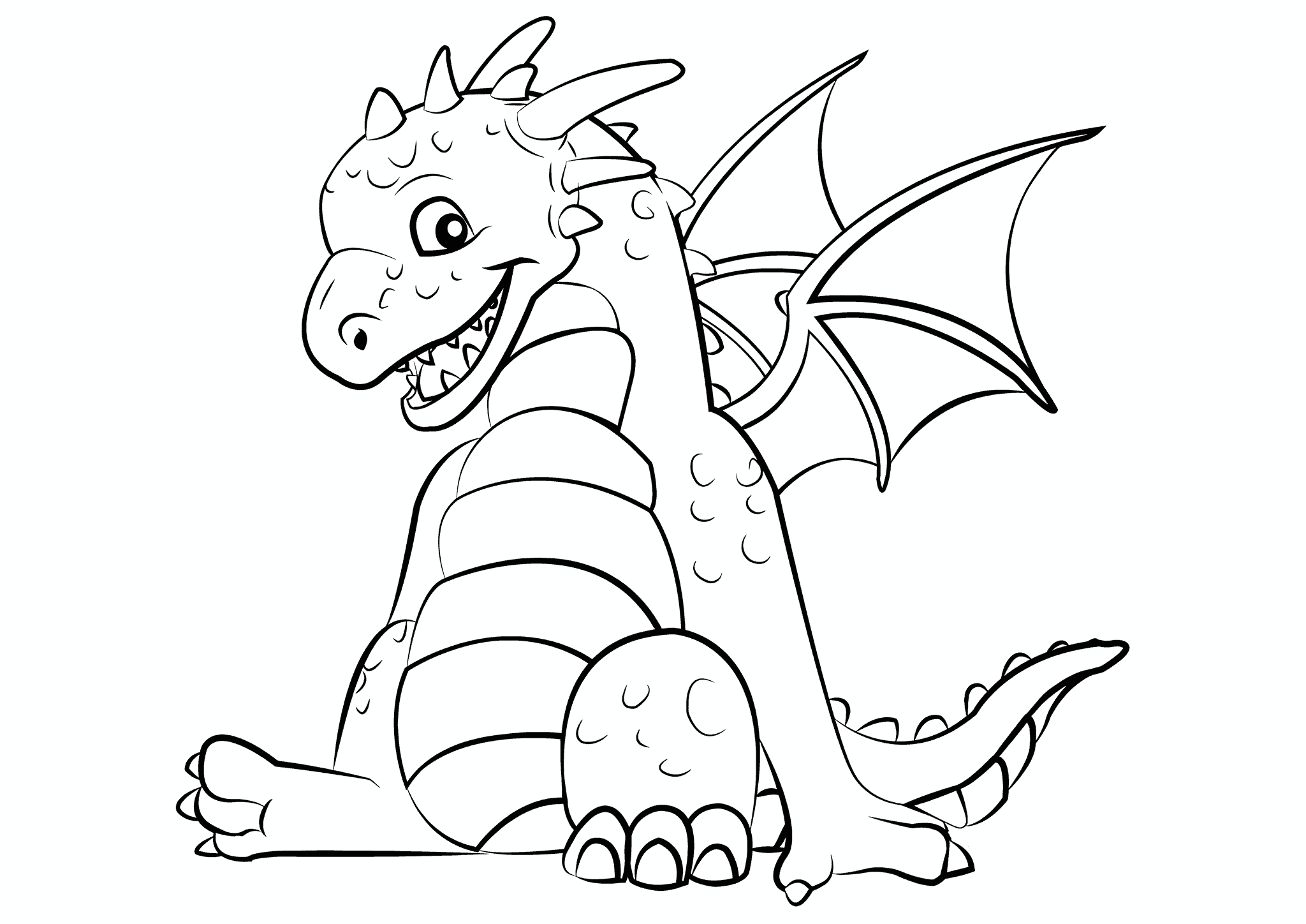 Satisfied Dragon