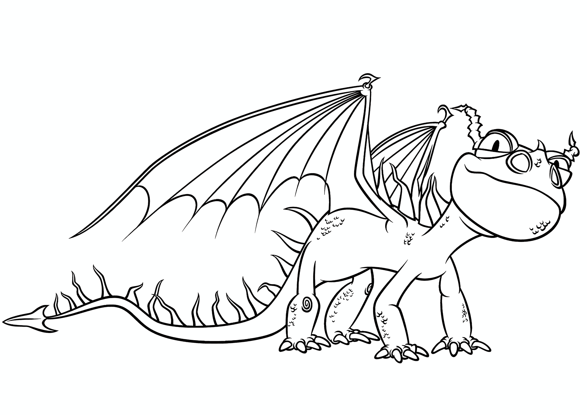 Dragon Creepy Creepy