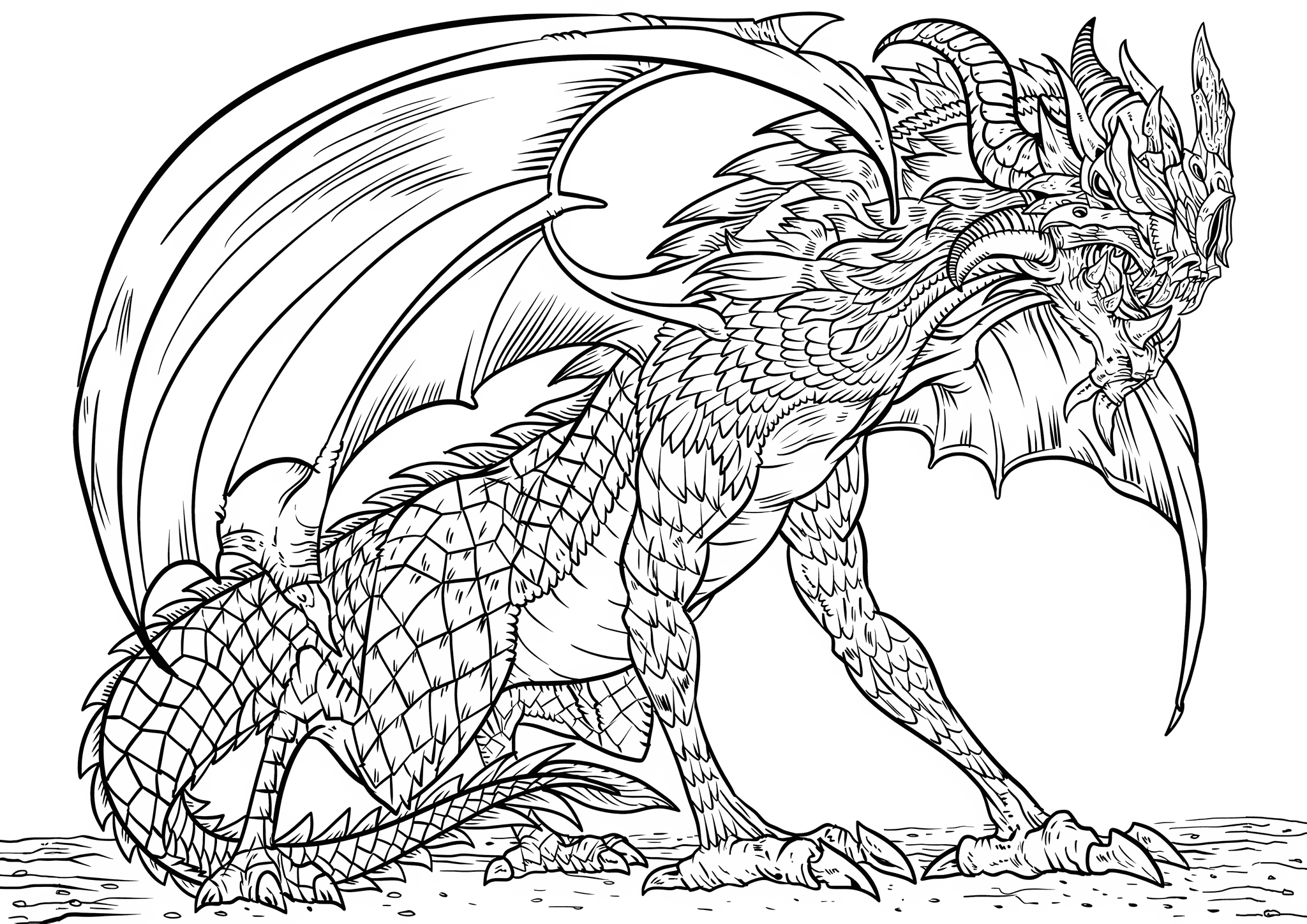Bloodthirsty Dragon