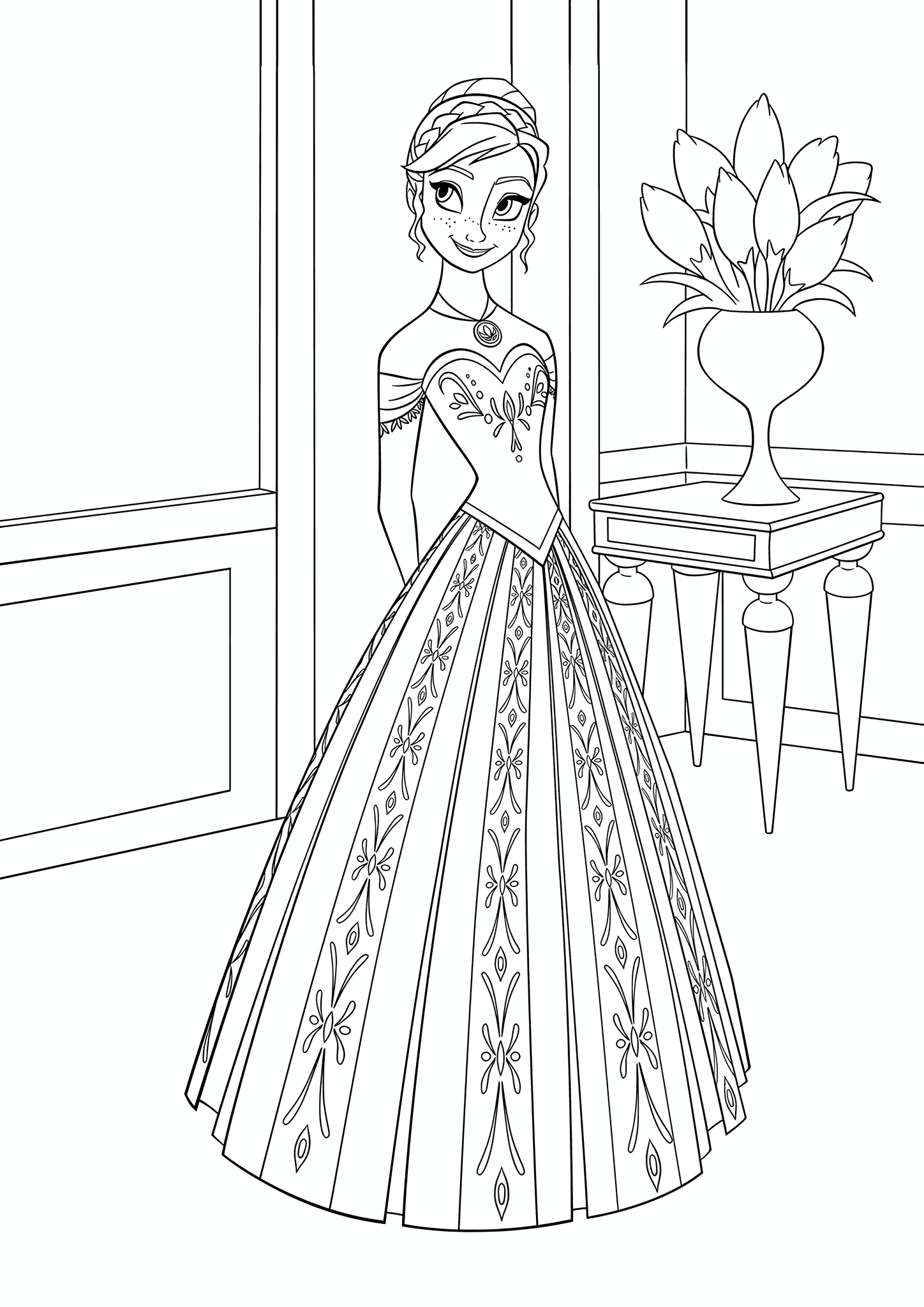 Frozen: Anna Walks Around the Castle