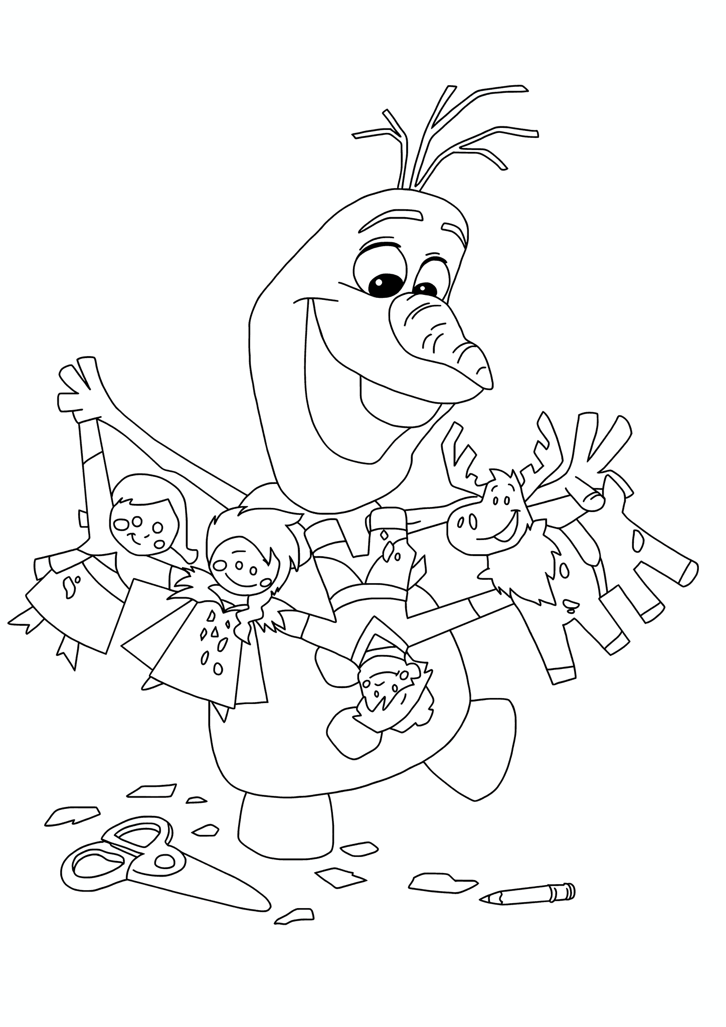 Frozen: Olaf Makes Garland