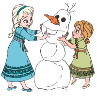 Anna and Elsa (Frozen)