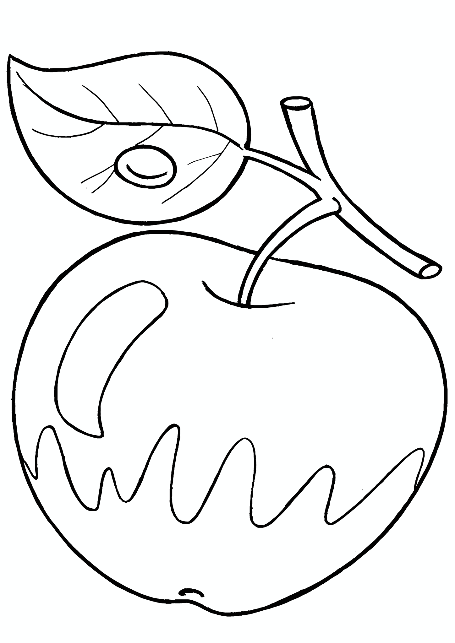 Poured Apple