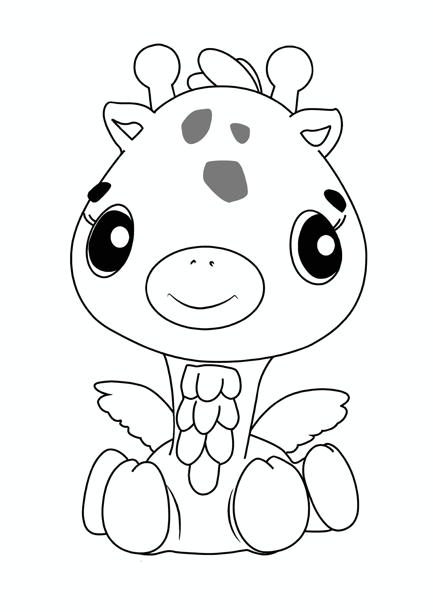 Hatchimals: Cute Giraffe