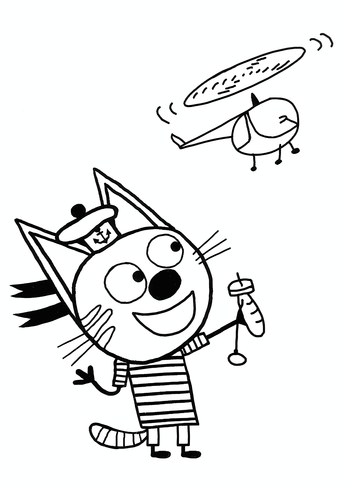 Kid-e-cats: Korzhik and Helicopter