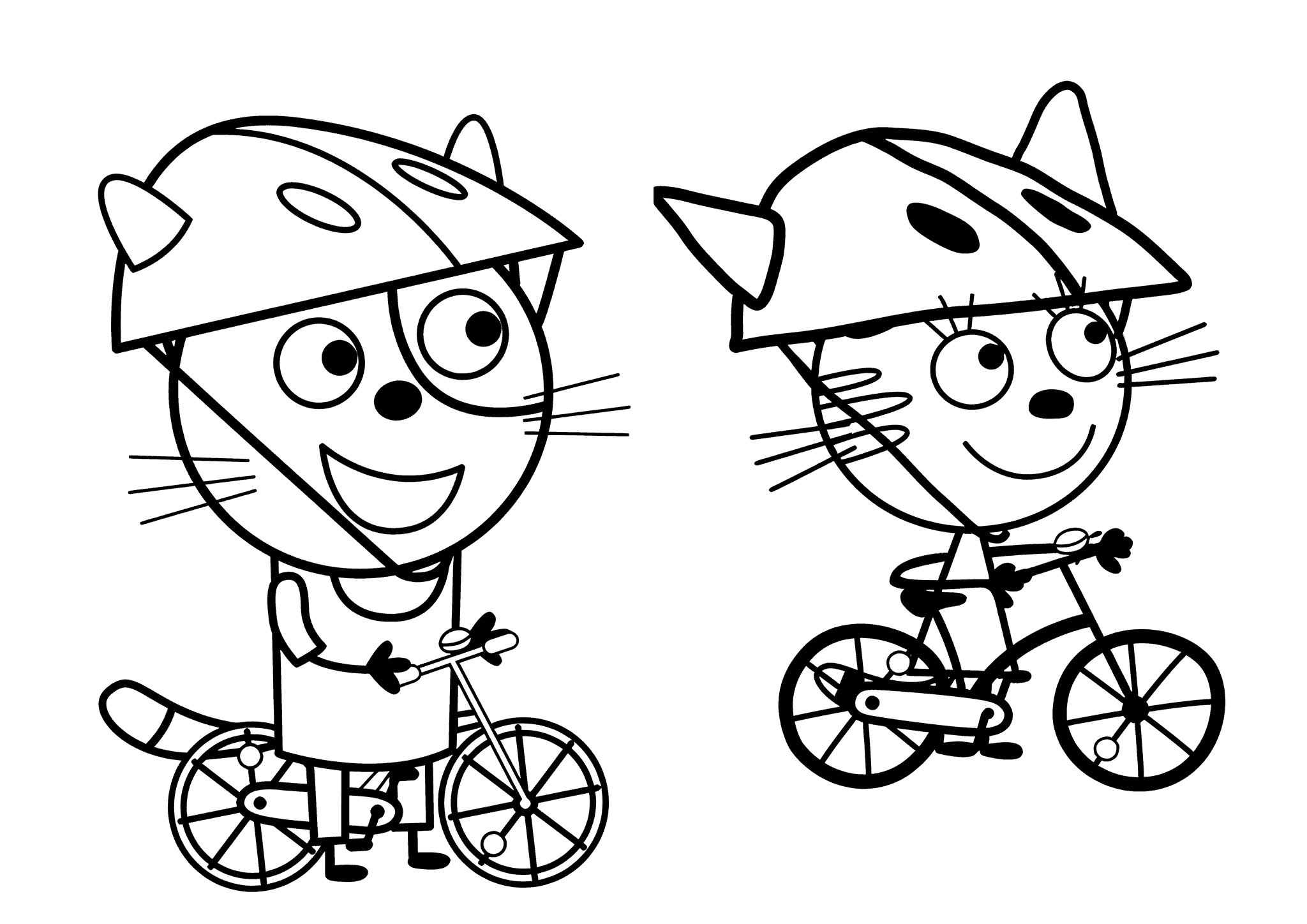 Kid-e-cats: Gonya and Caramel