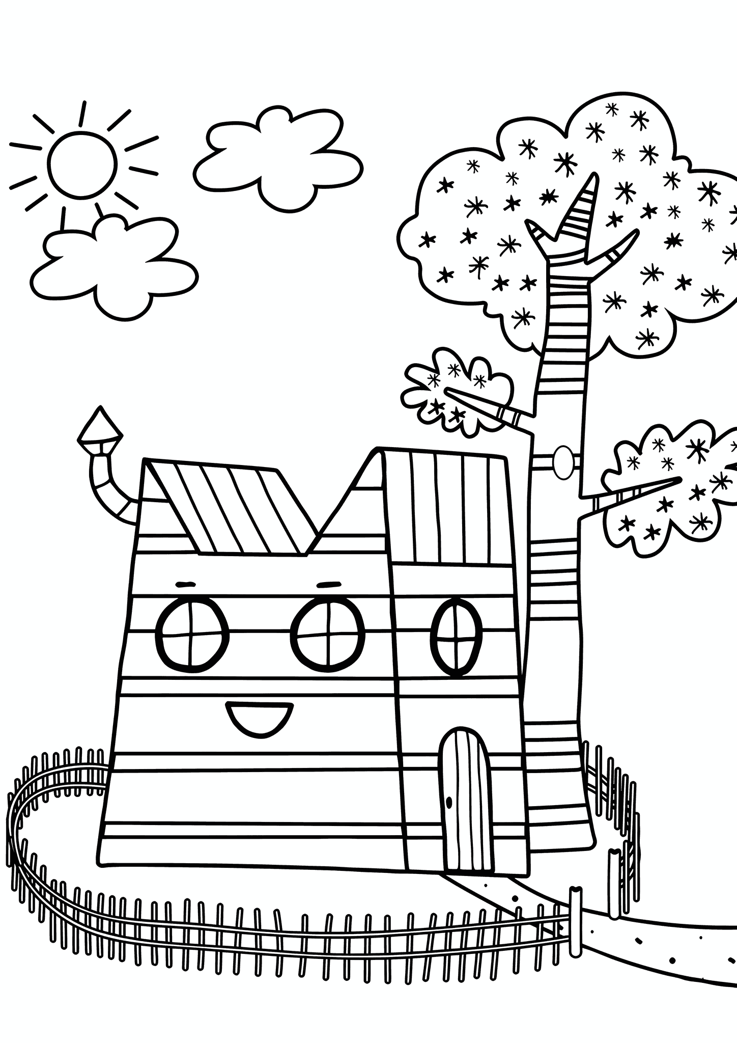 Kid-e-cats: Three Cats House