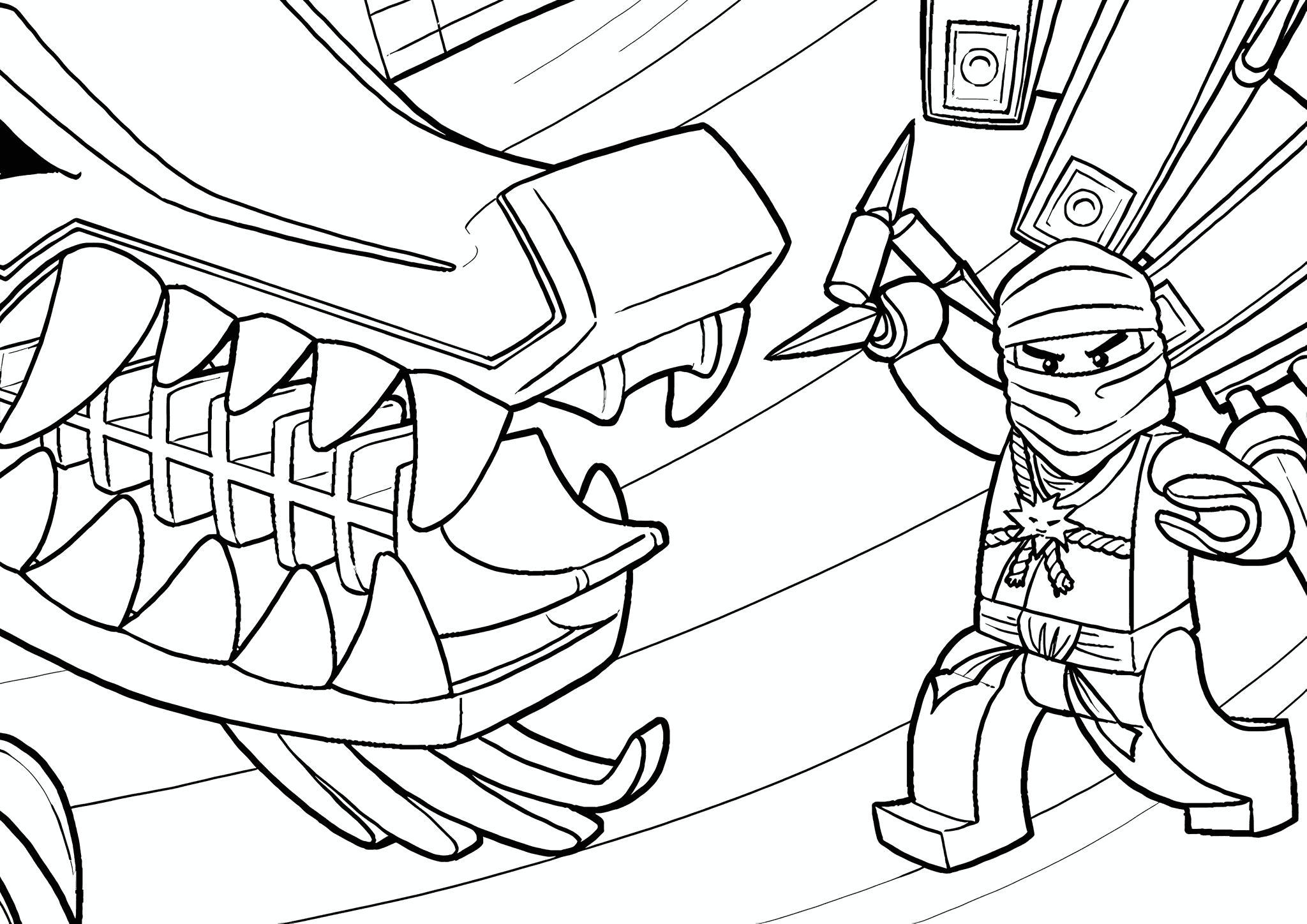 Lego Ninjago: Kai Under Attack