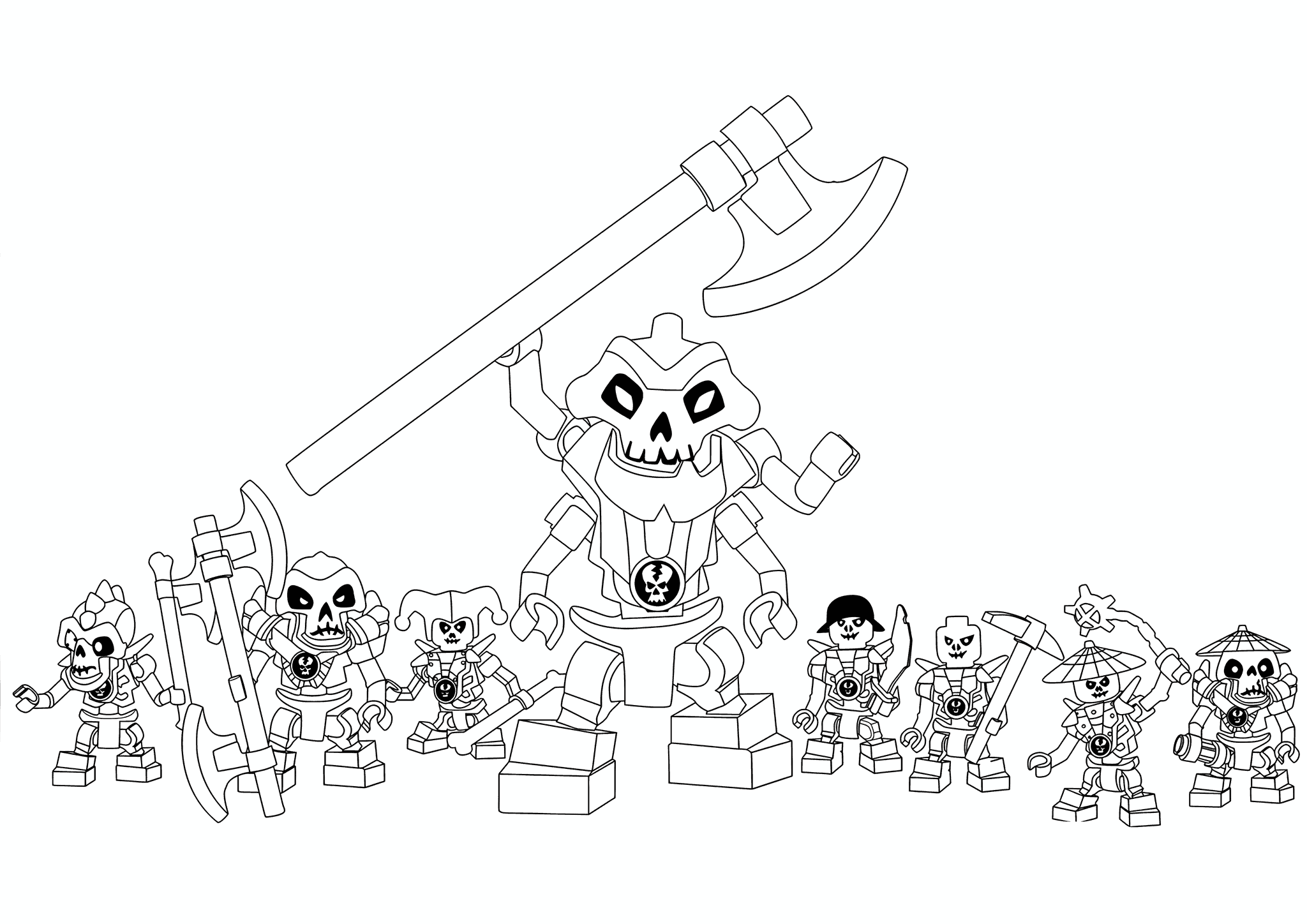 Lego Ninjago: Evil Skeletons