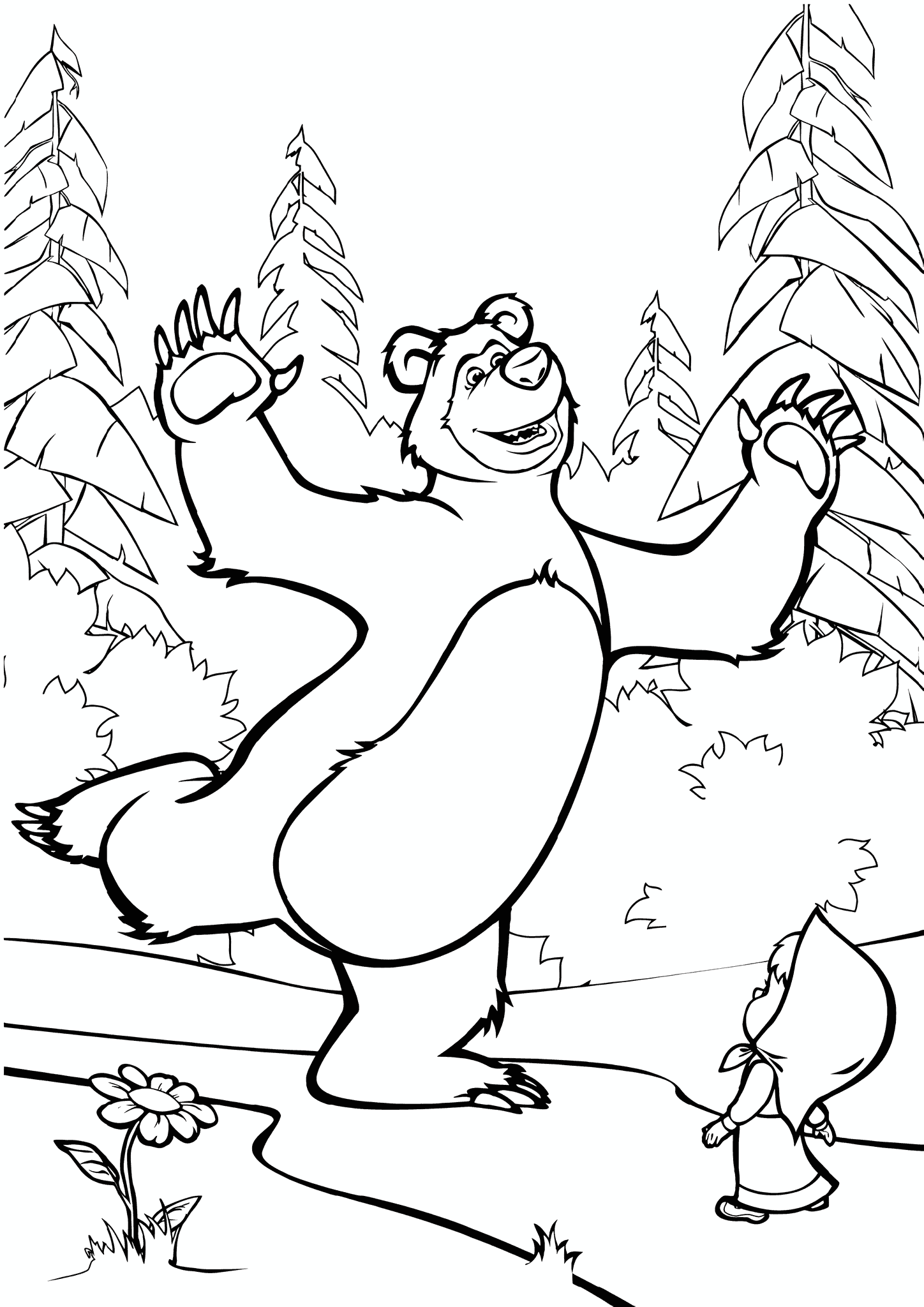 Masha and the Bear: Walk in the Woods