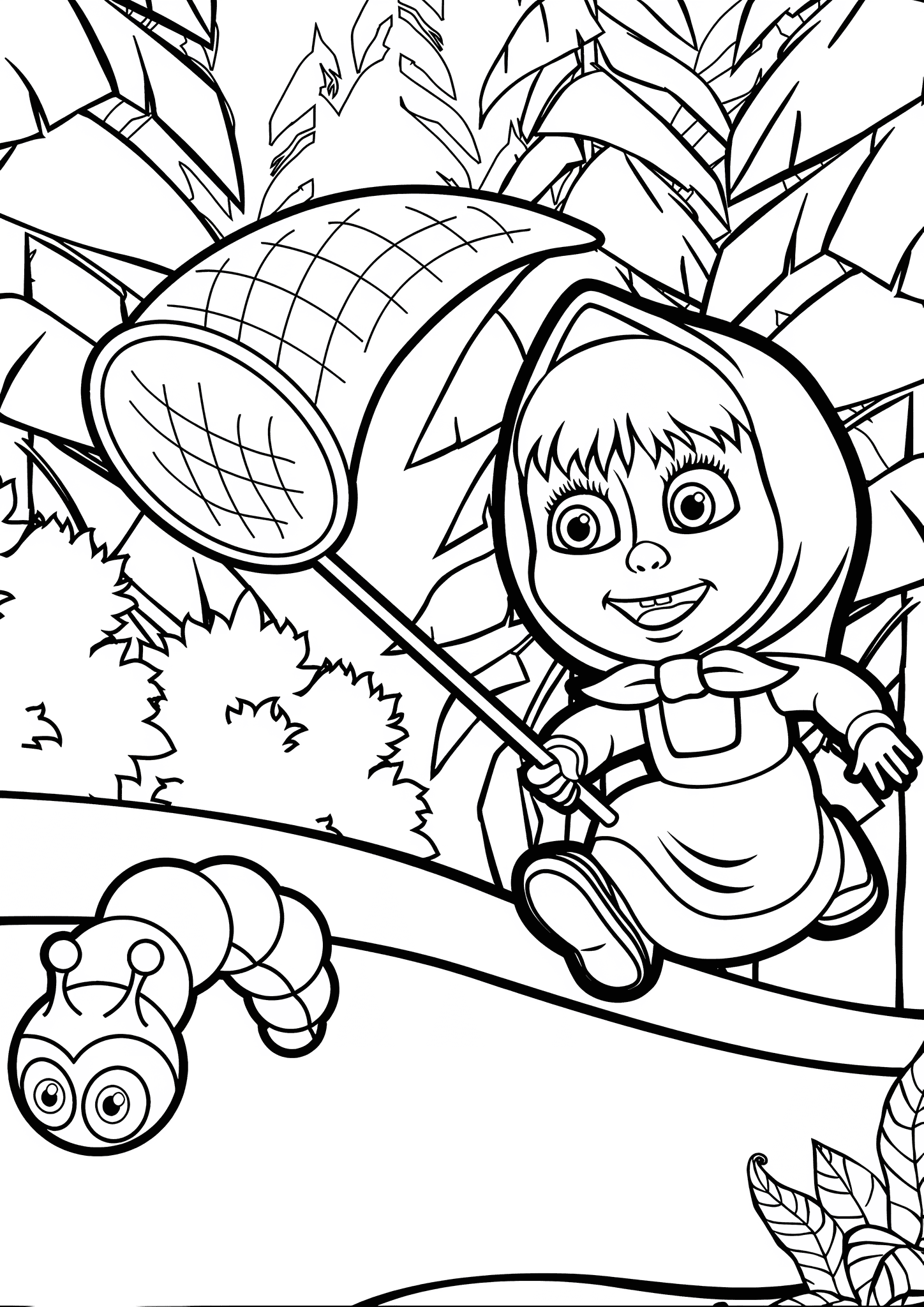Masha and the Bear: Chasing the Caterpillar