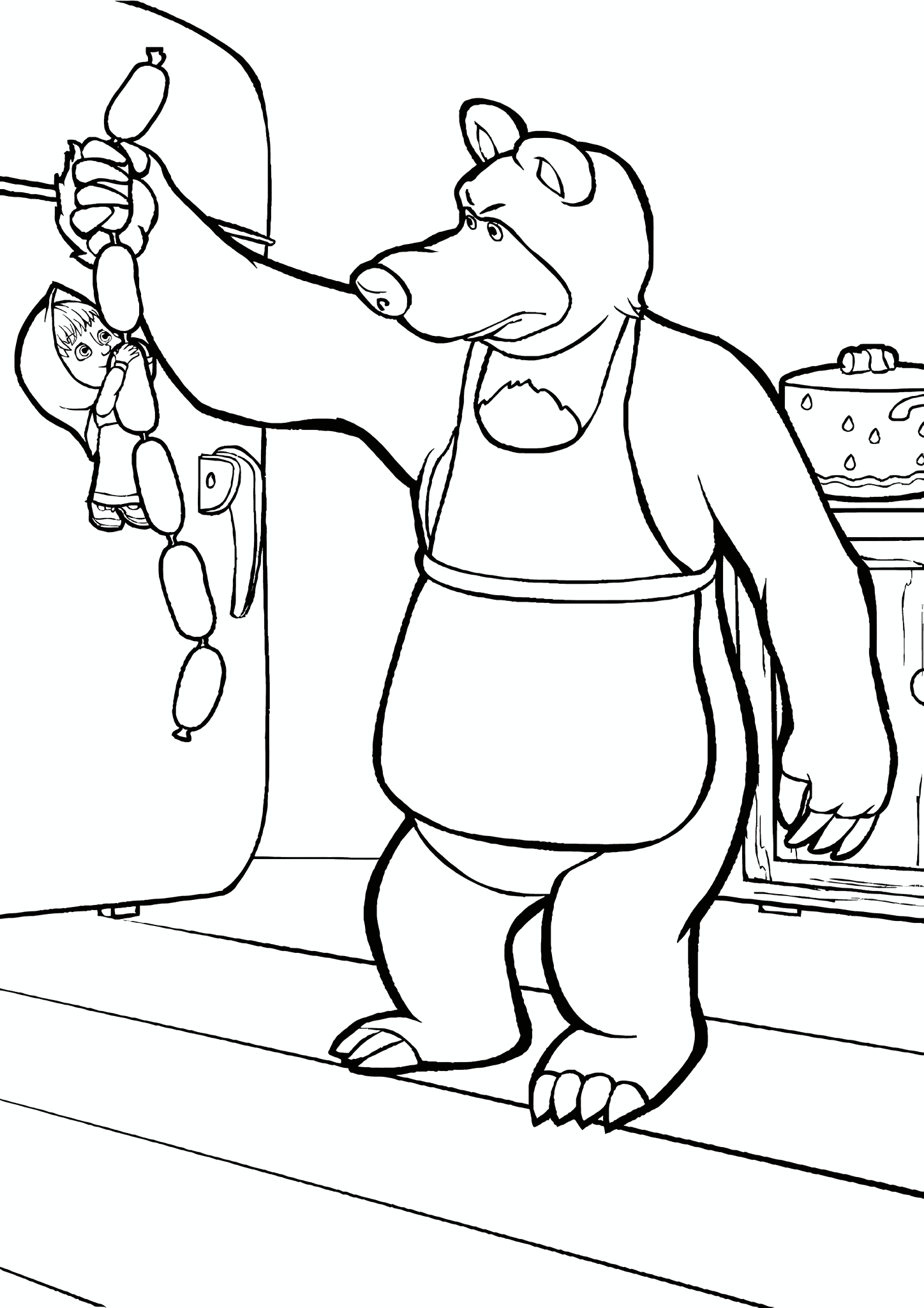 Masha and the Bear: Delicious Sausages