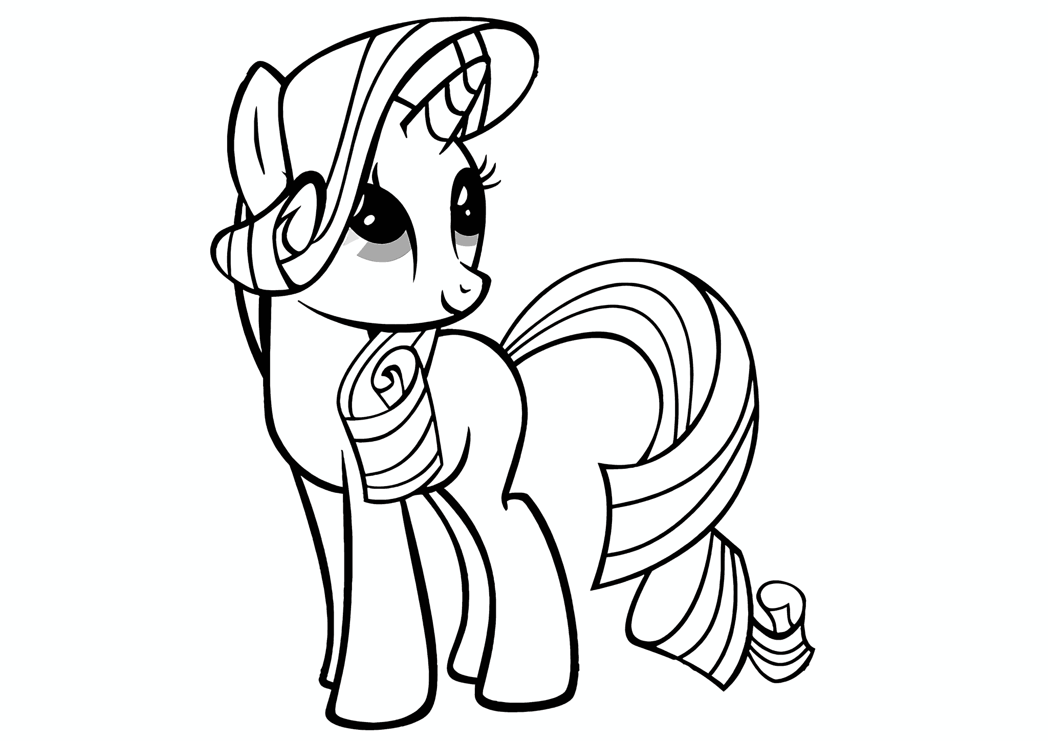 Rarity (MLP) Teacher of Generosity