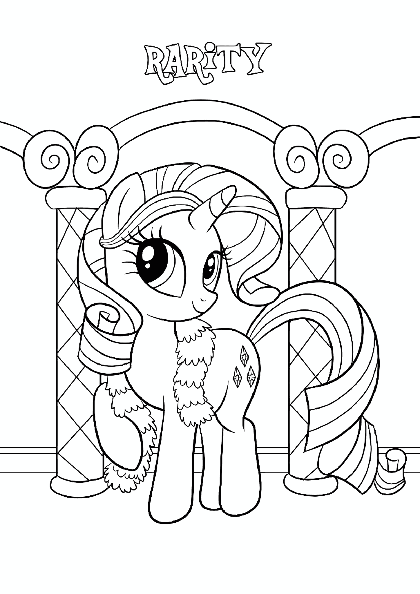 Rarity (MLP) Pony Beauty