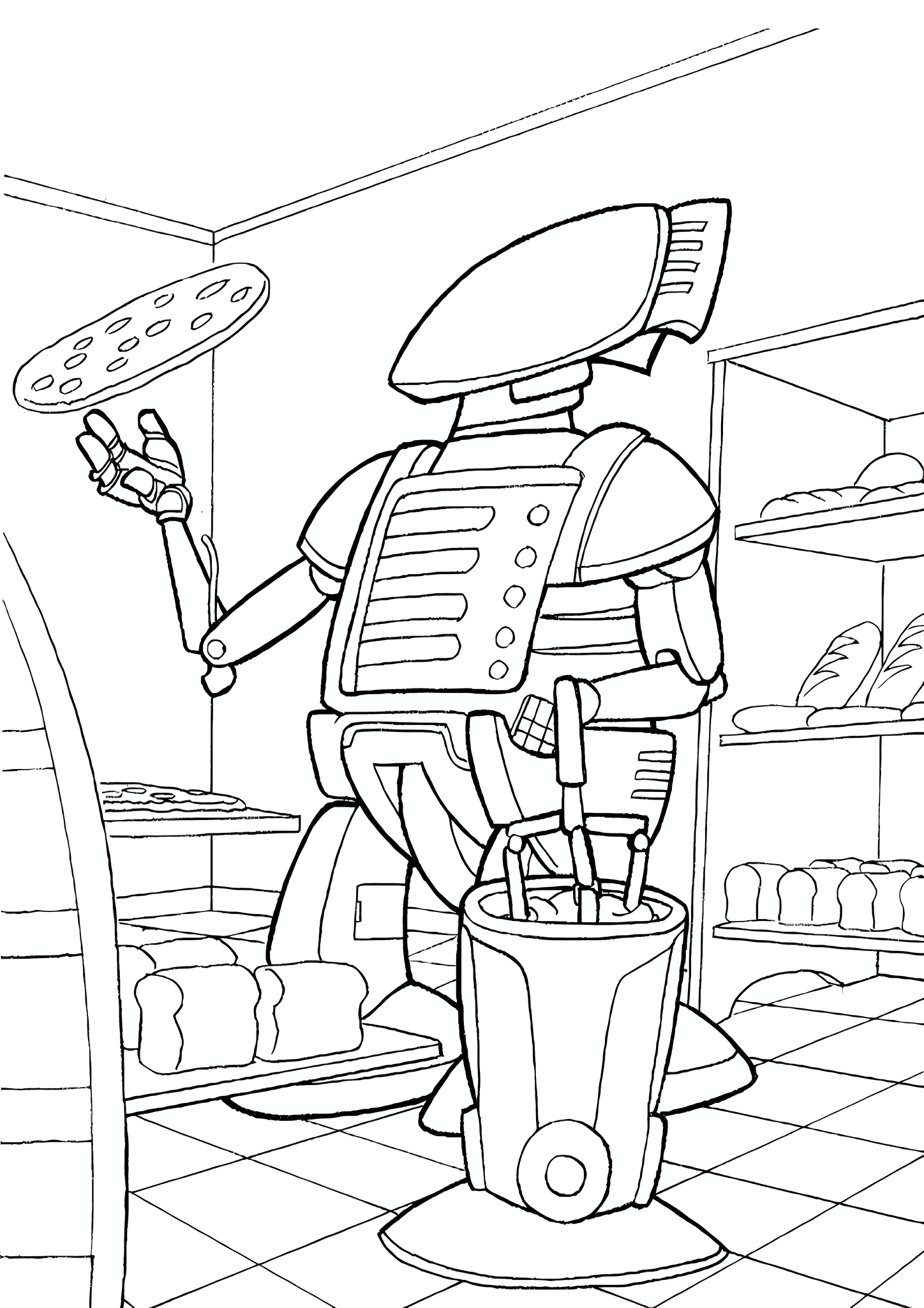 Robot Pizzeola