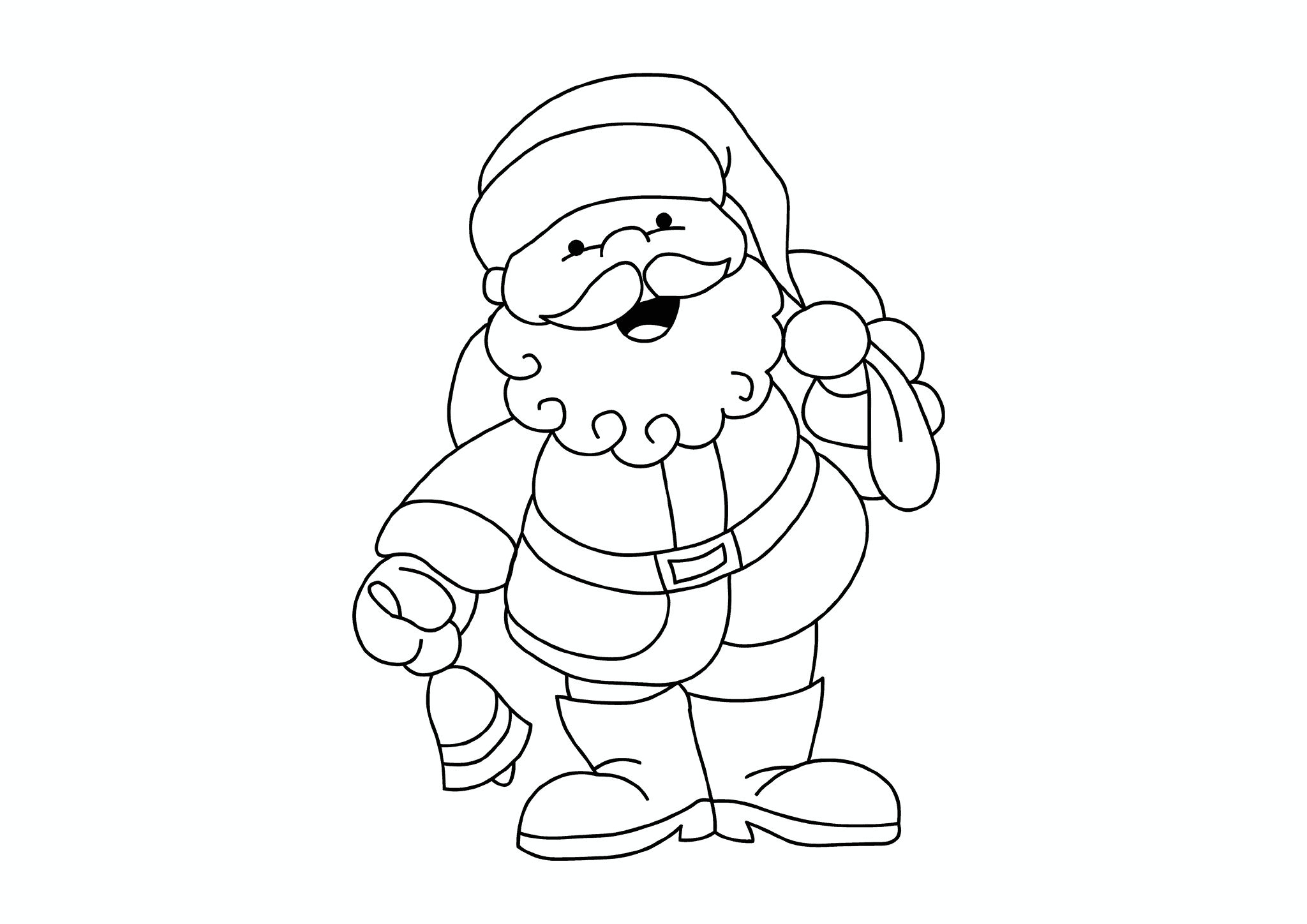 Jolly Santa