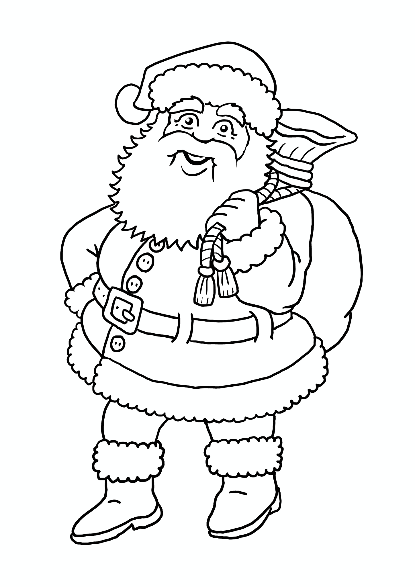 Jolly Santa Claus