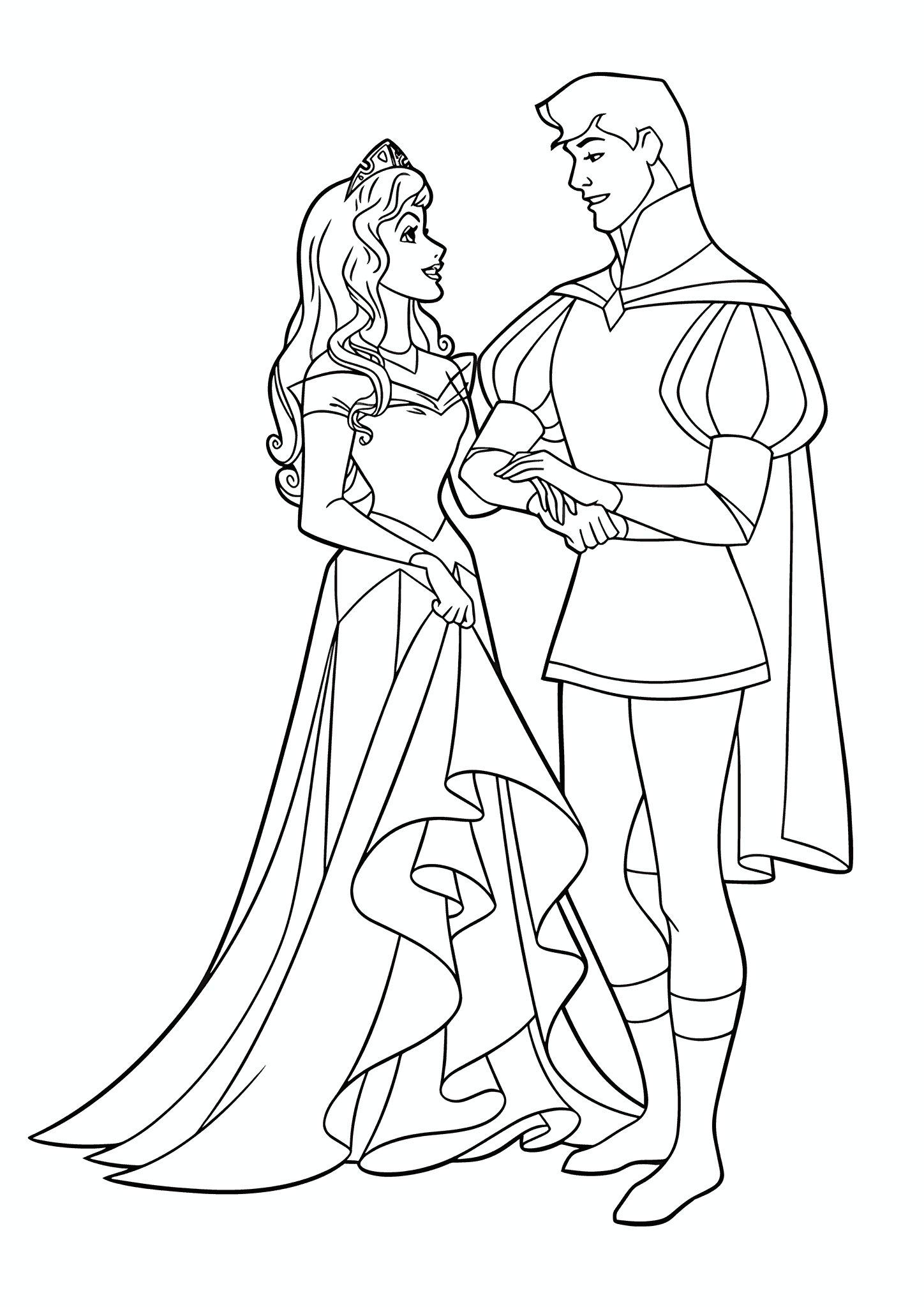 Sleeping Beauty: a Couple in Love