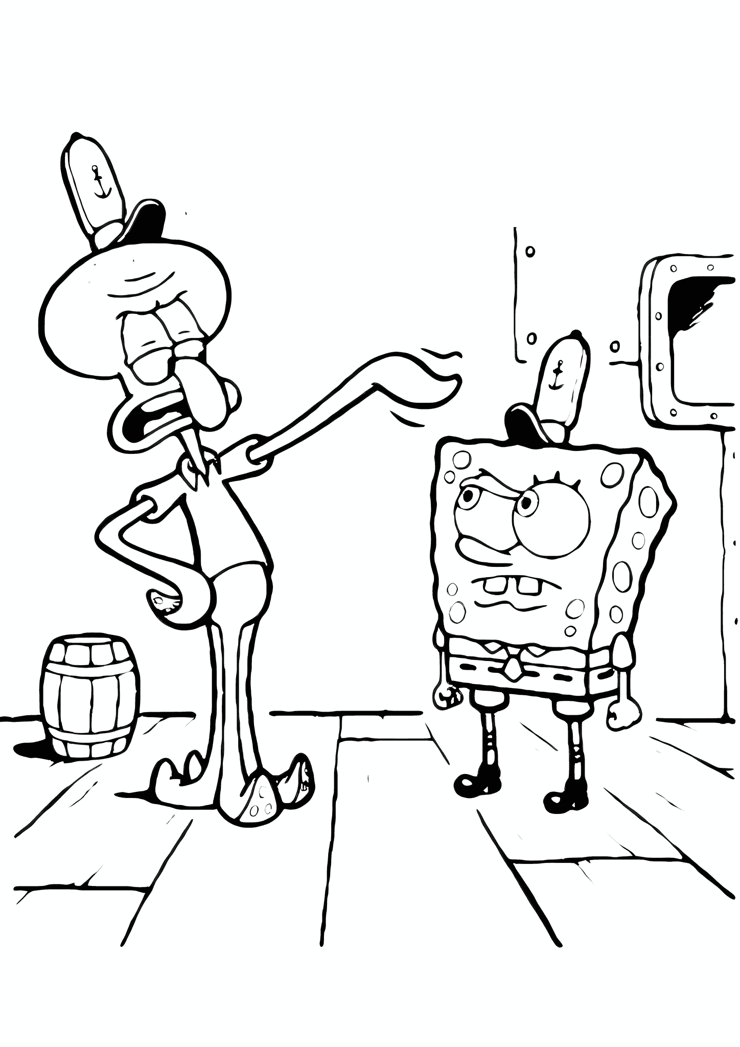Spongebob Squarepants: Strict Warden
