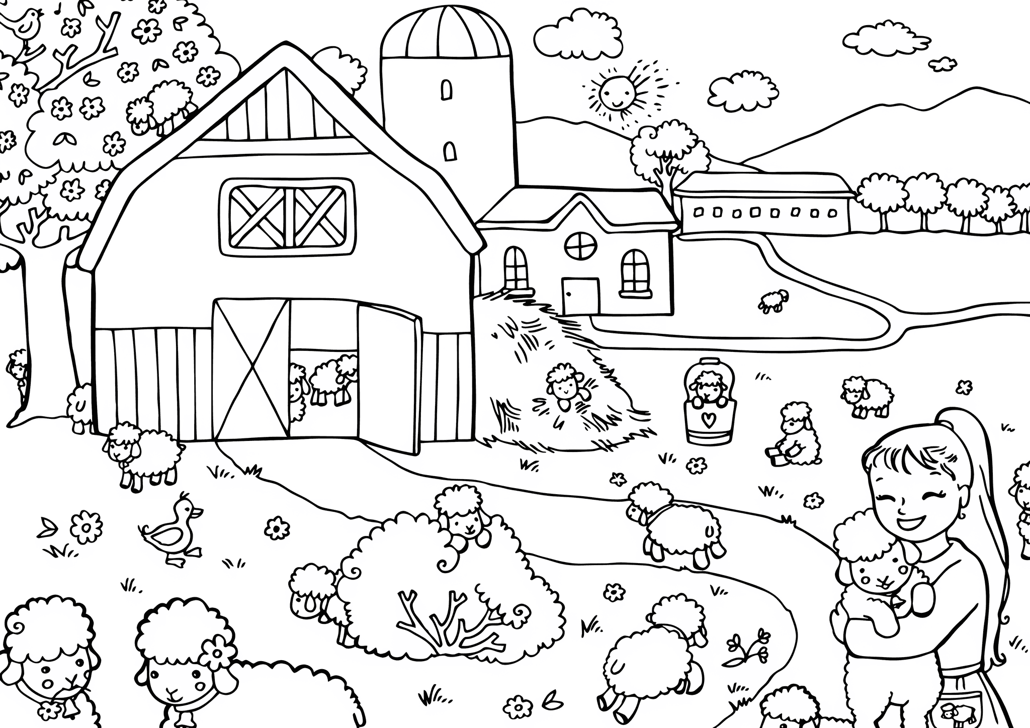 Spring: Merry Lambs