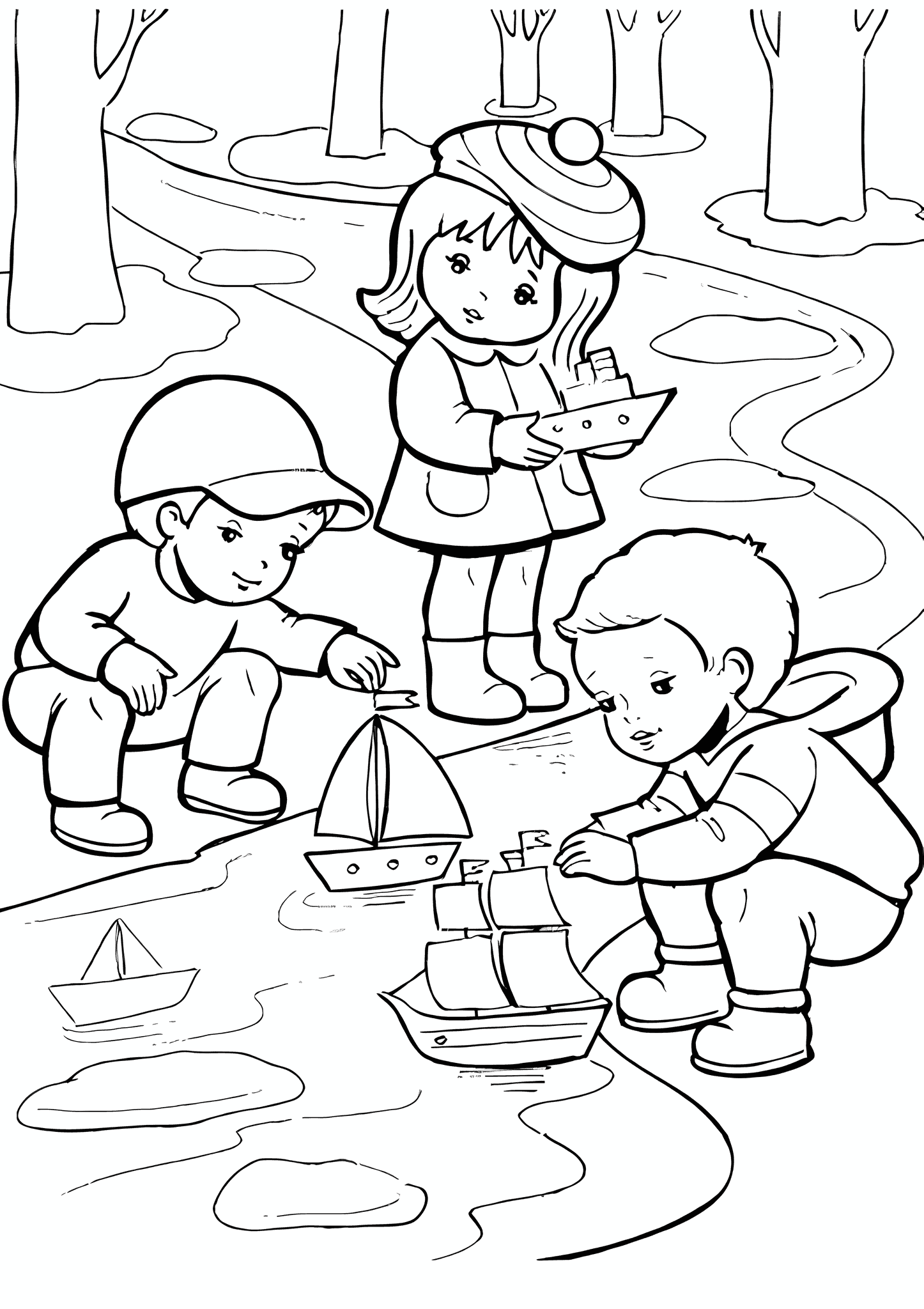 Spring: Ships