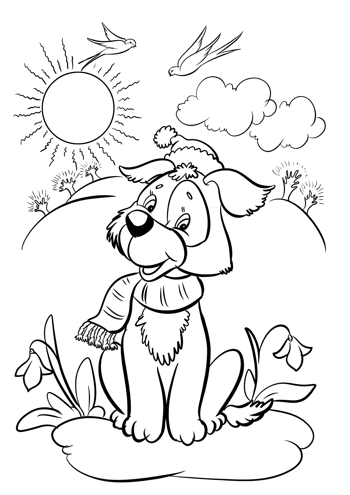 Spring: Lucky Dog