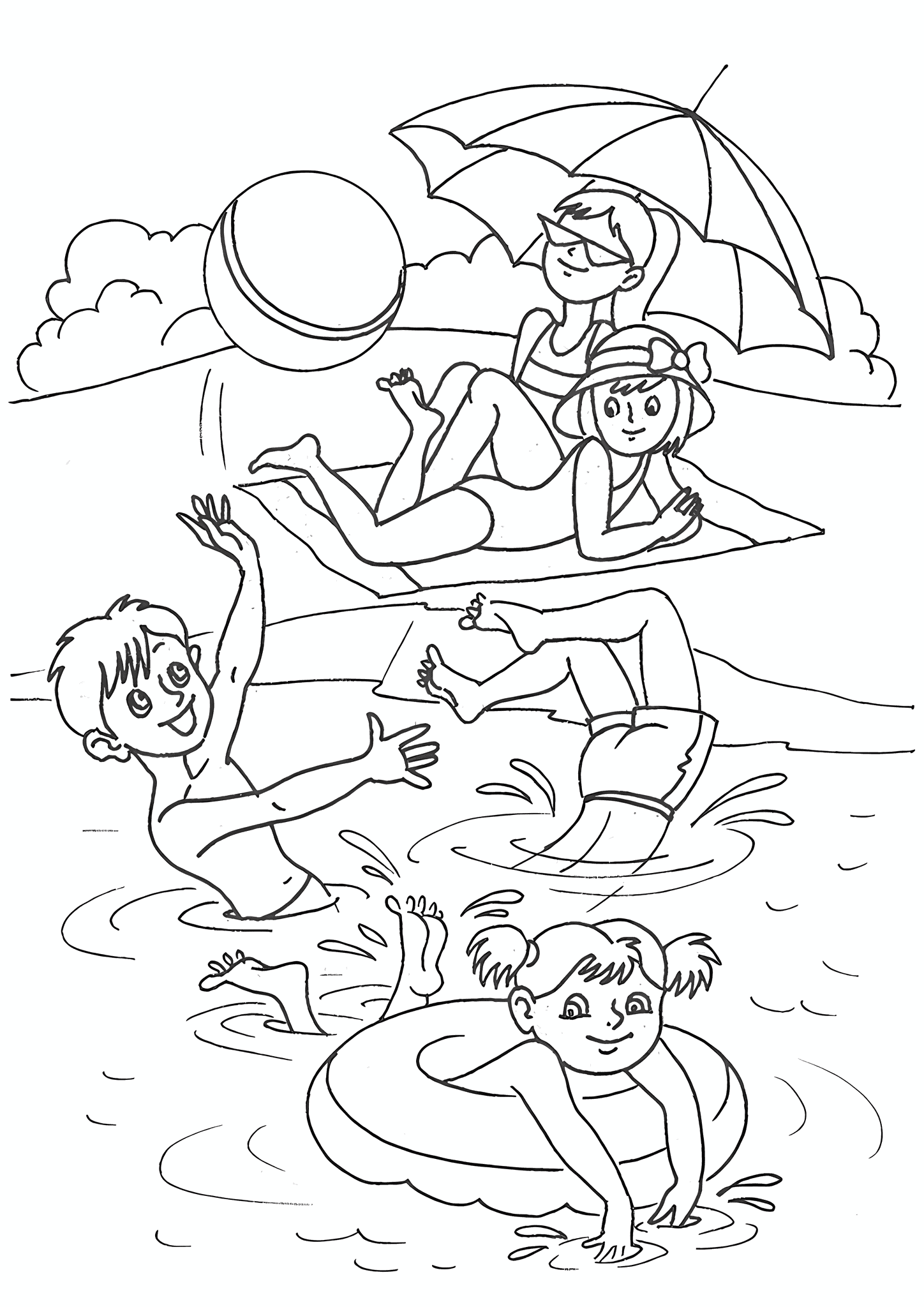Summer: on the Beach