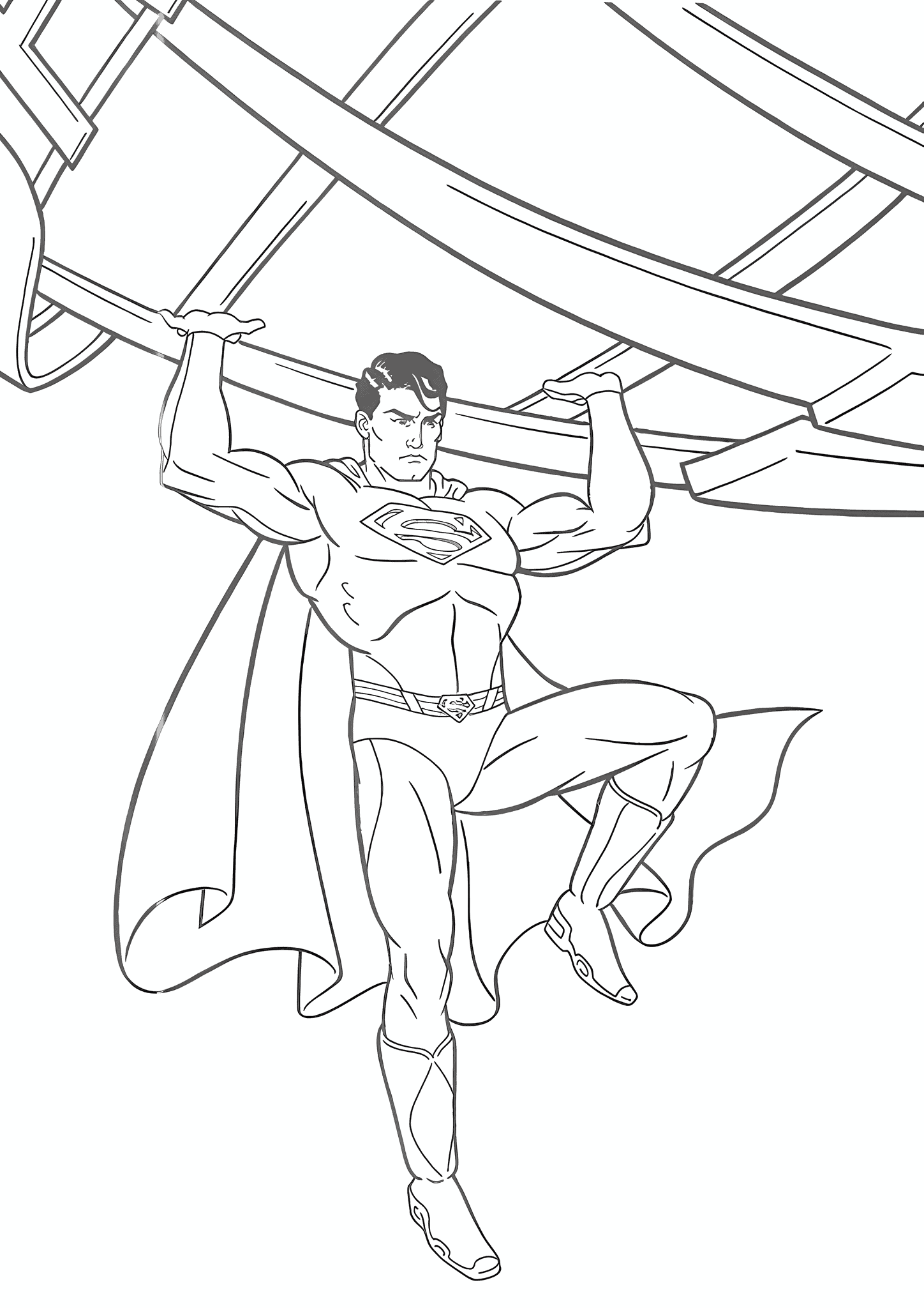 Superman in Action