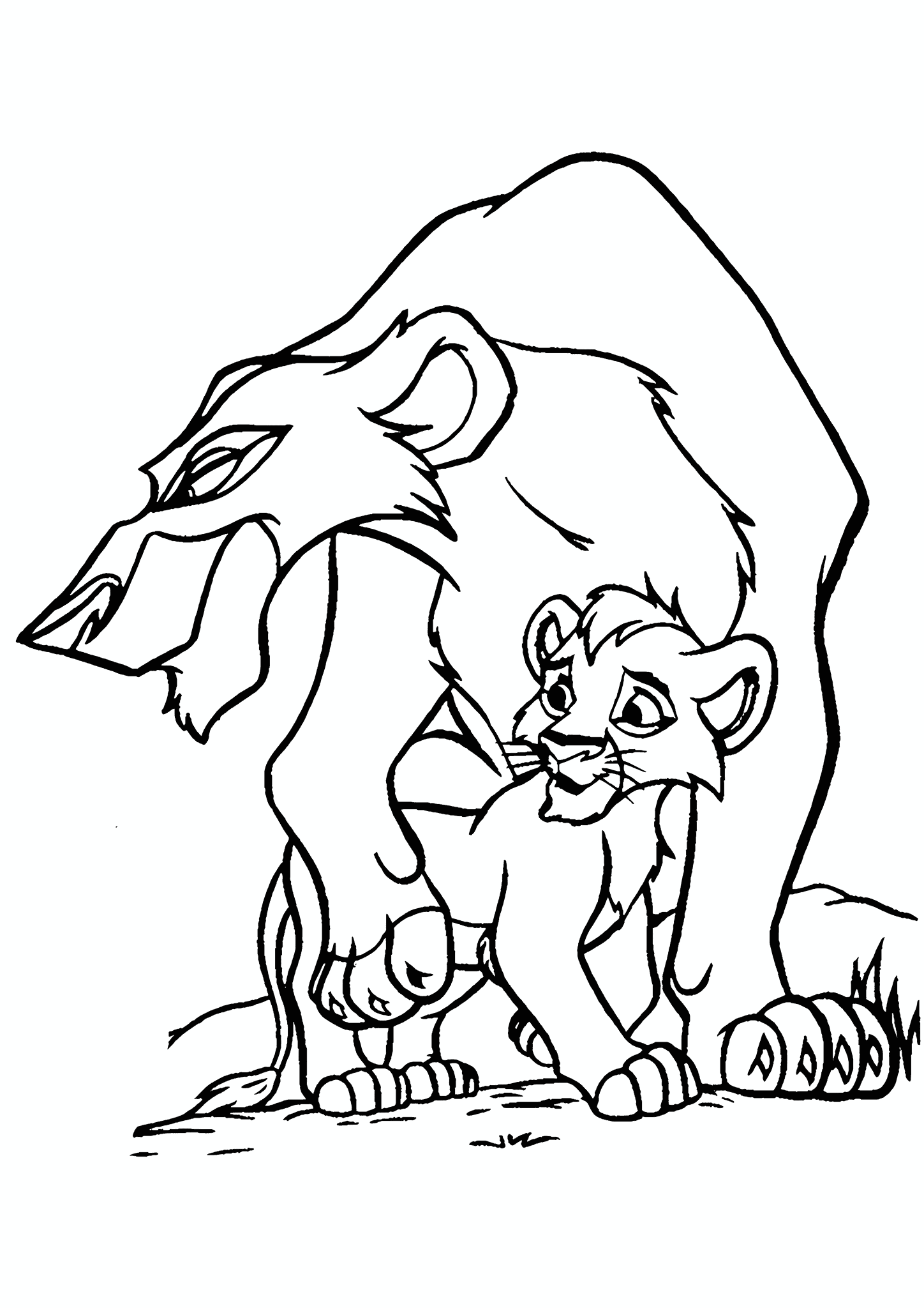 Lion King: Kowoo and Zira