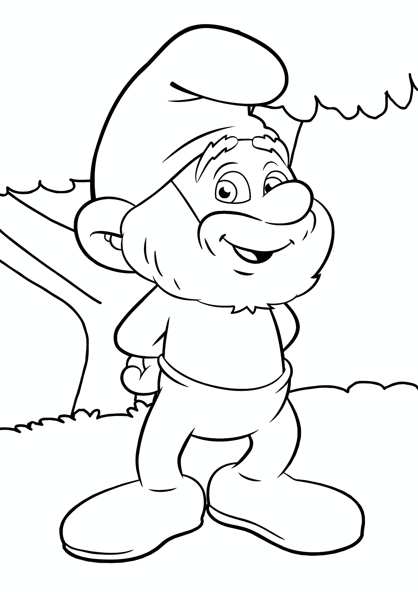 Merry Papa Smurf