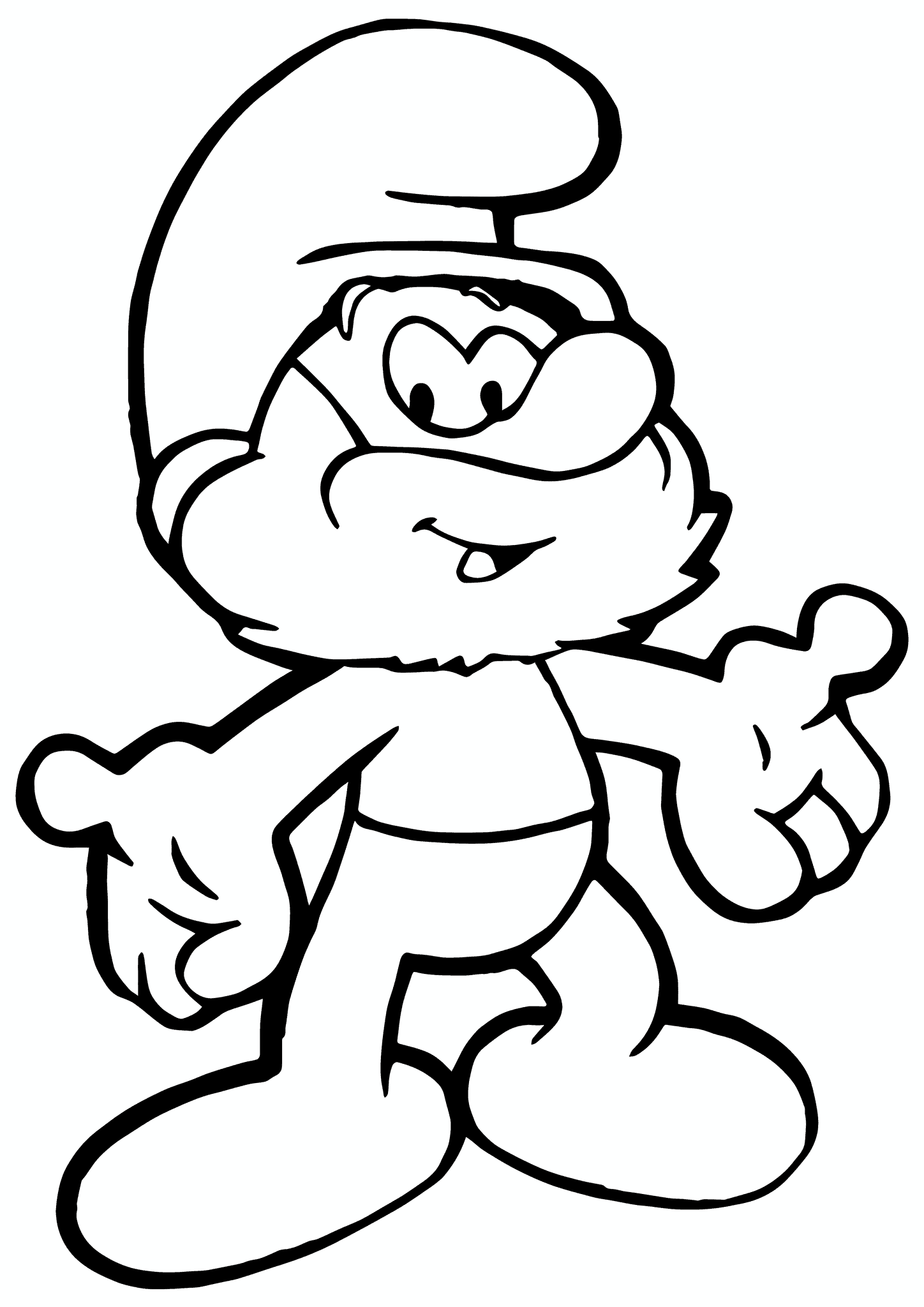Affable Papa Smurf