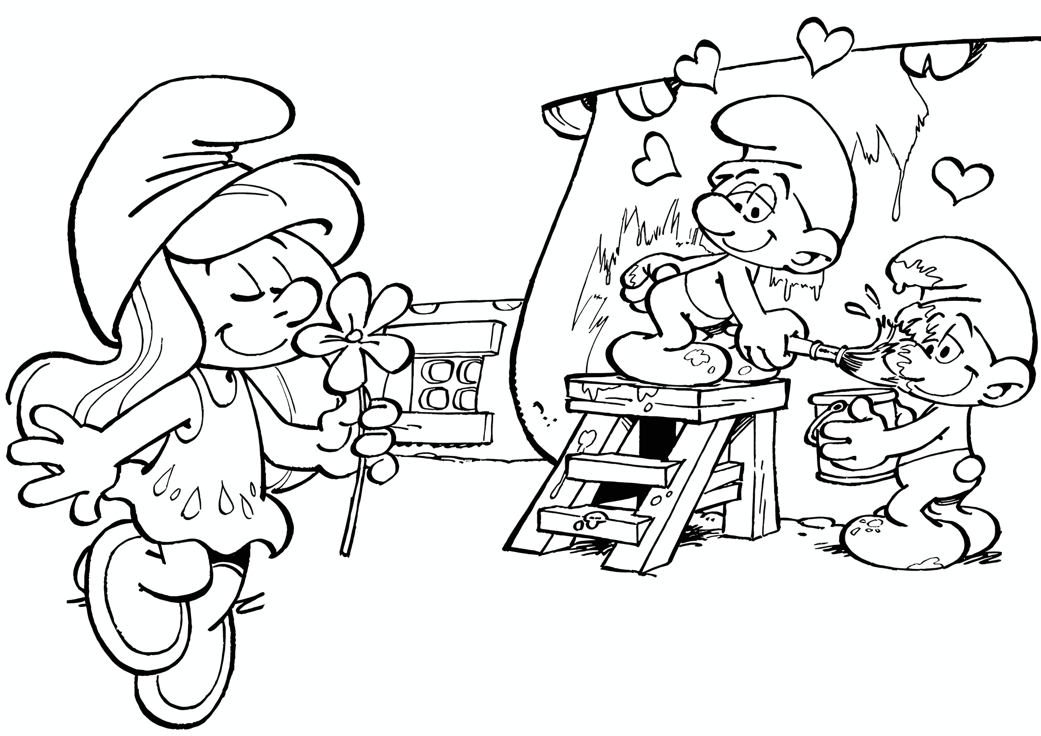 Smurfs in Love