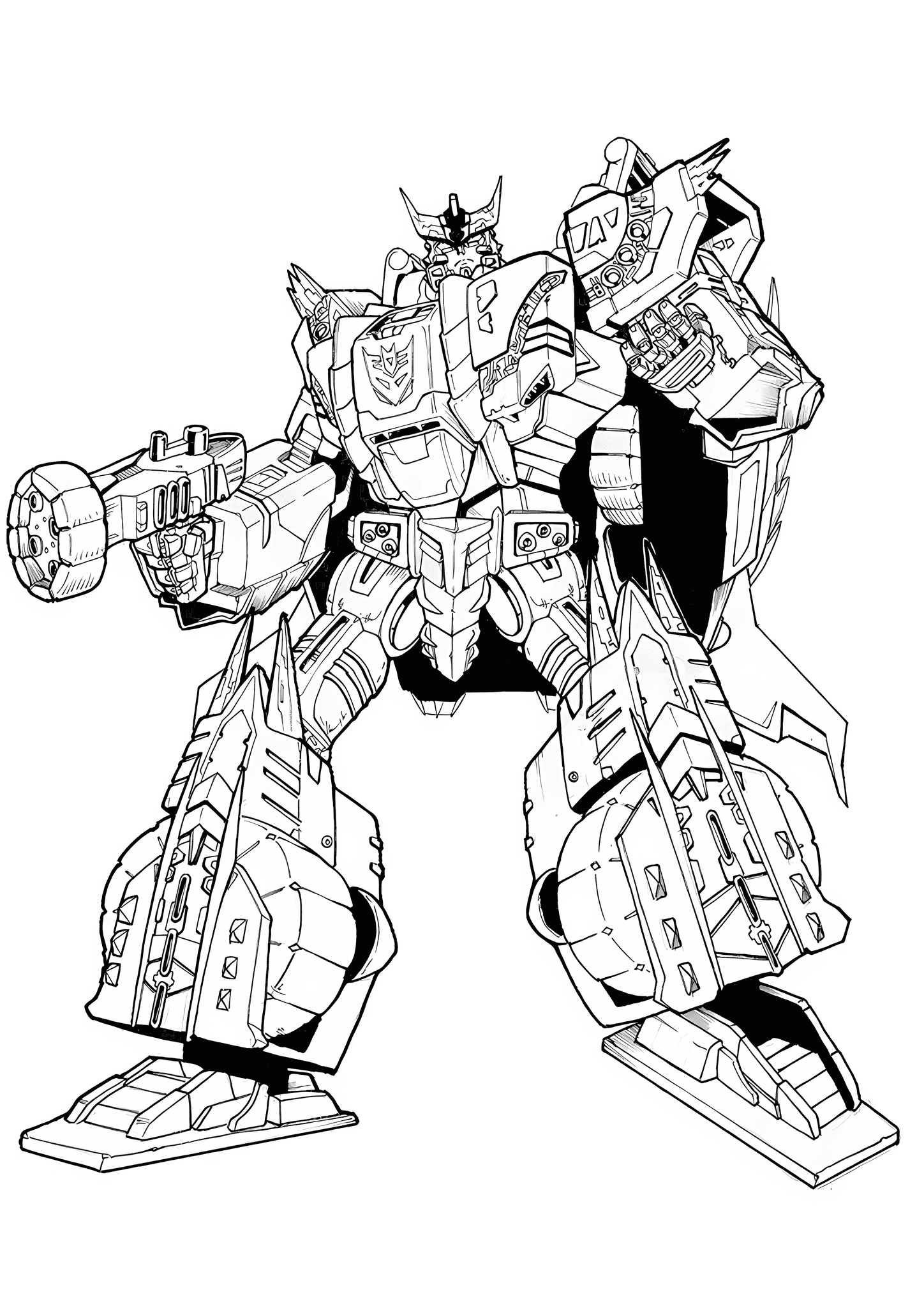Transformers: Huge Robot-transformer