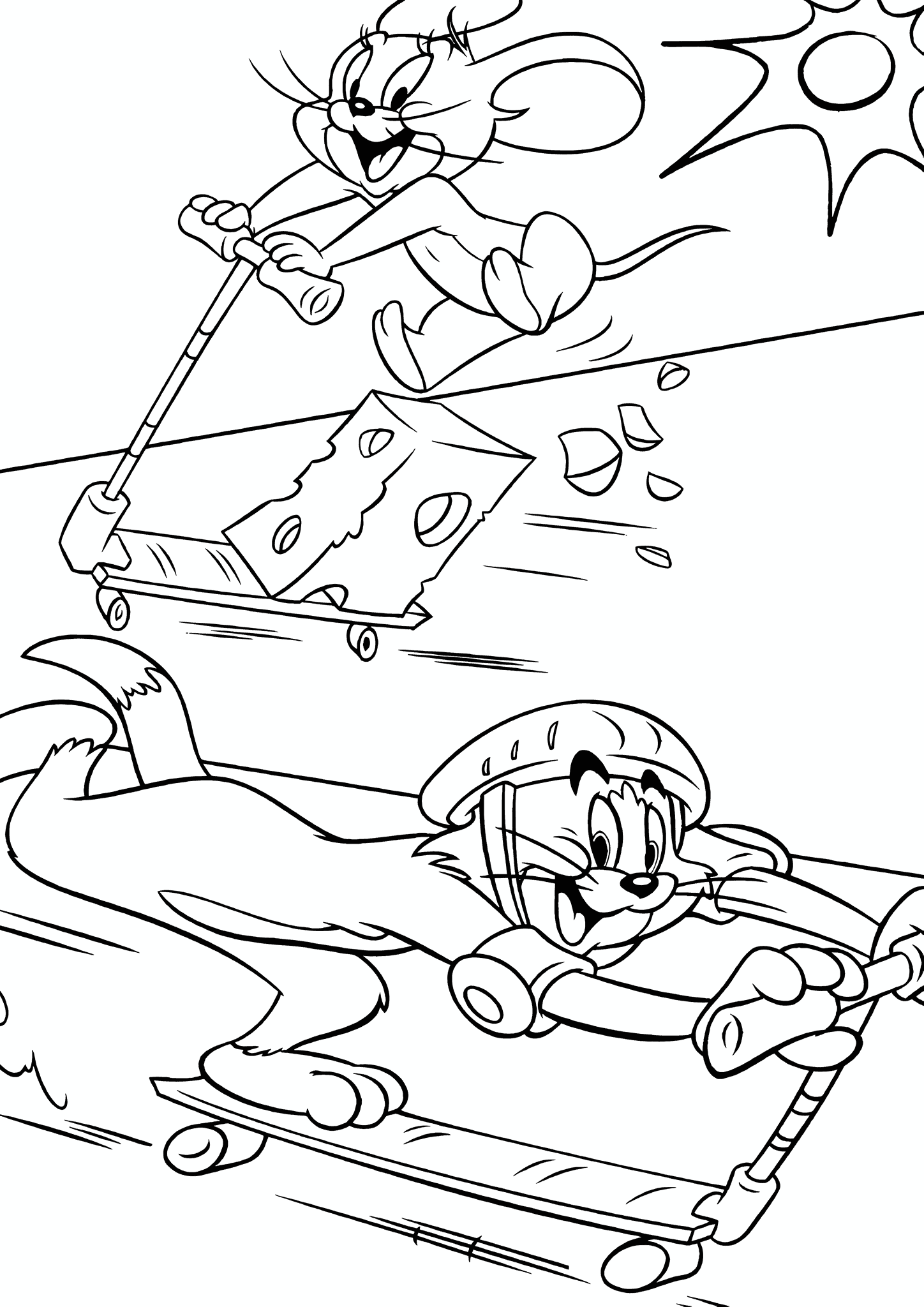Tom and Jerry: Scooter Chase