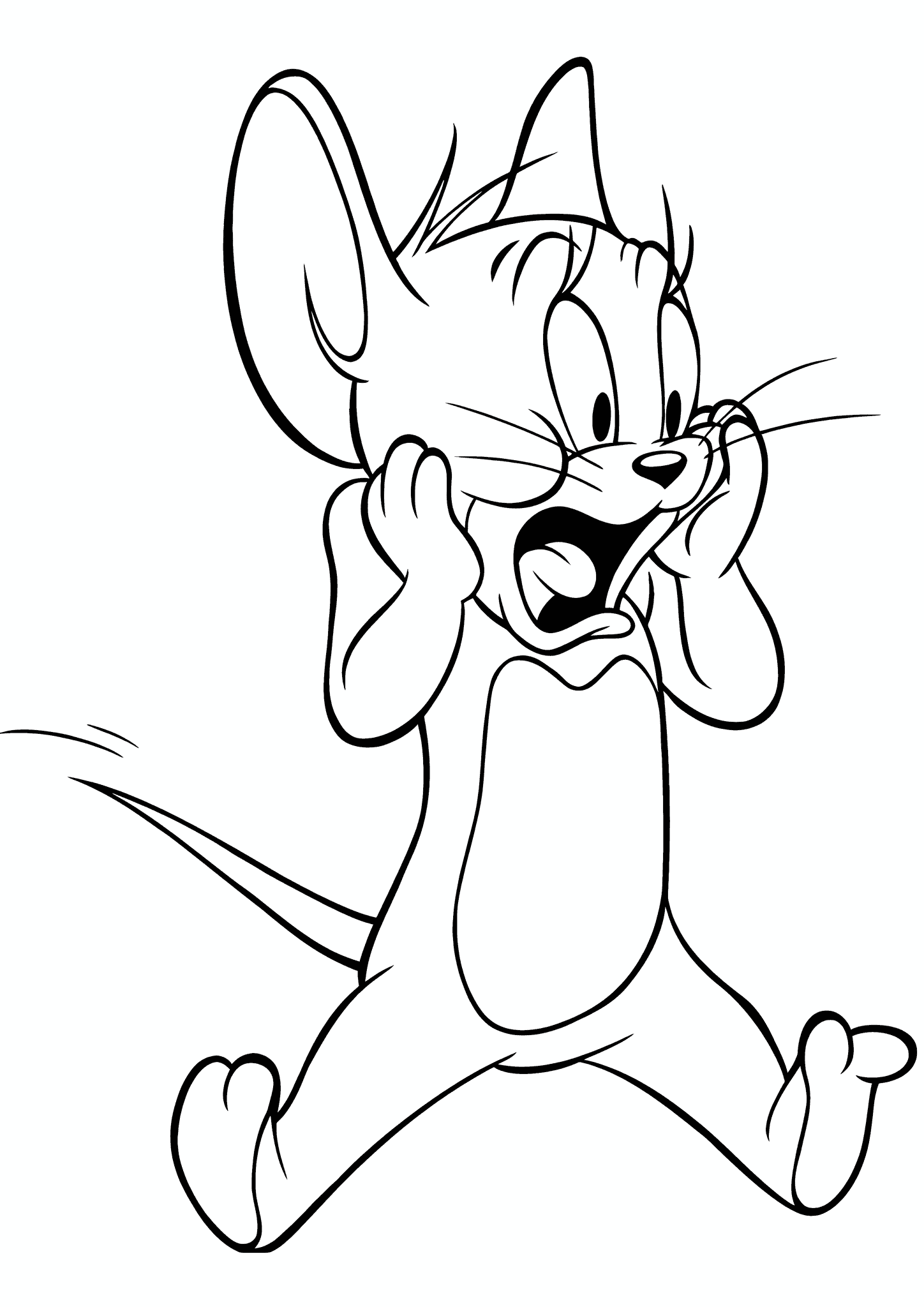 Jerry is Terrified
