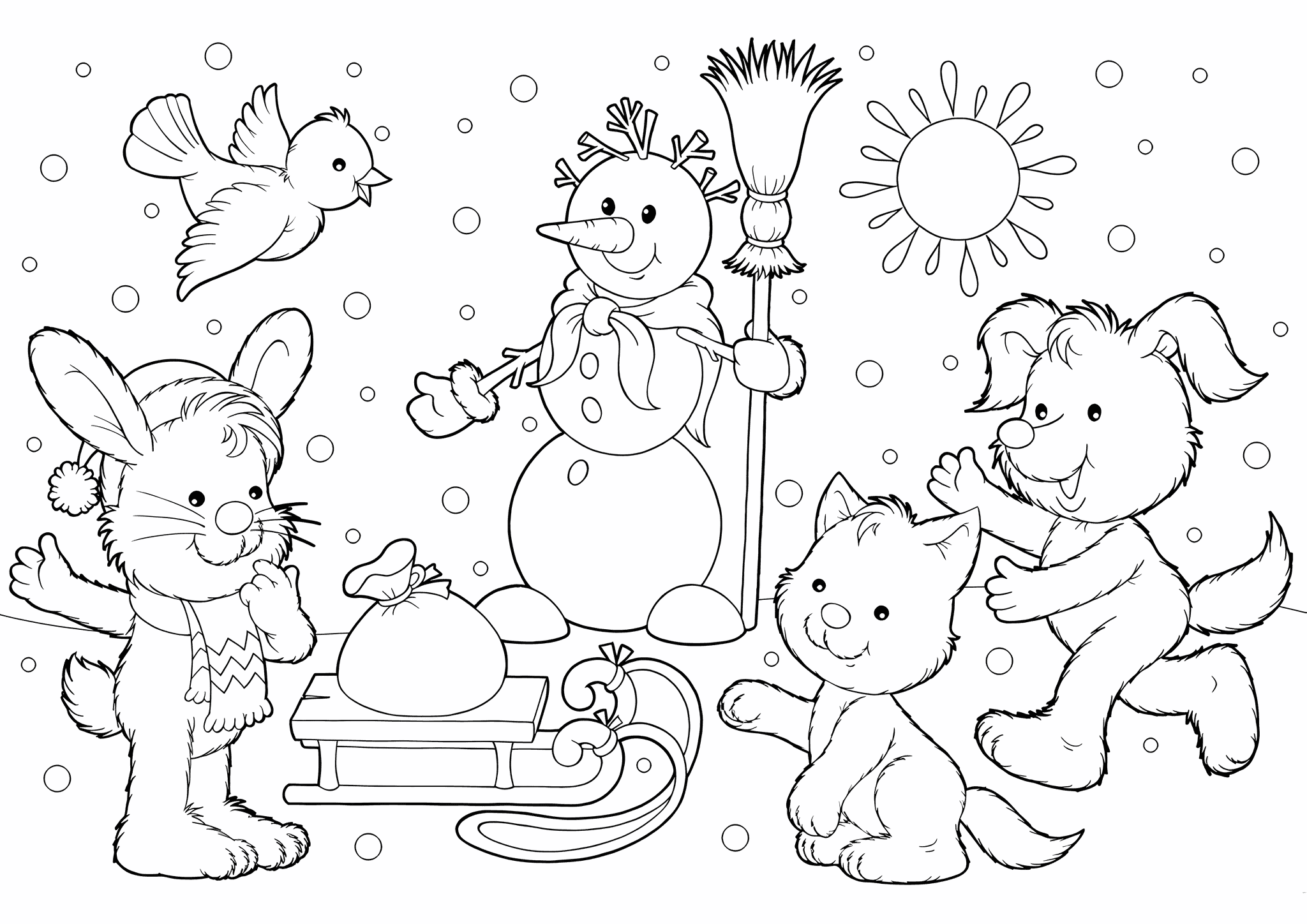 Winter: a Gift for the Animals