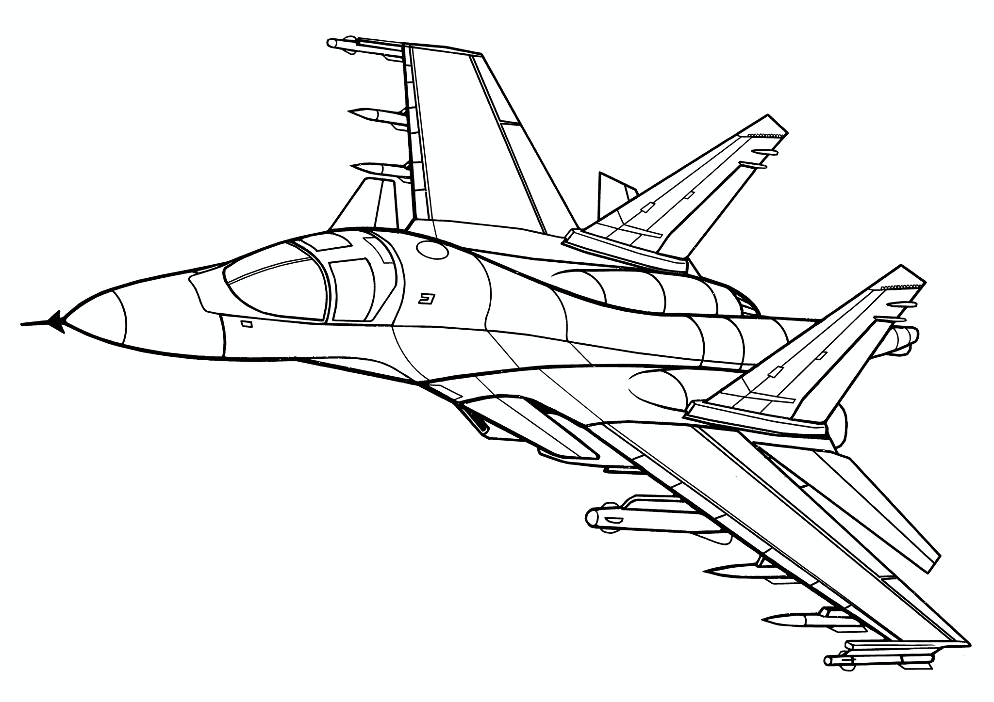 Airplane Su-34 (Russia)