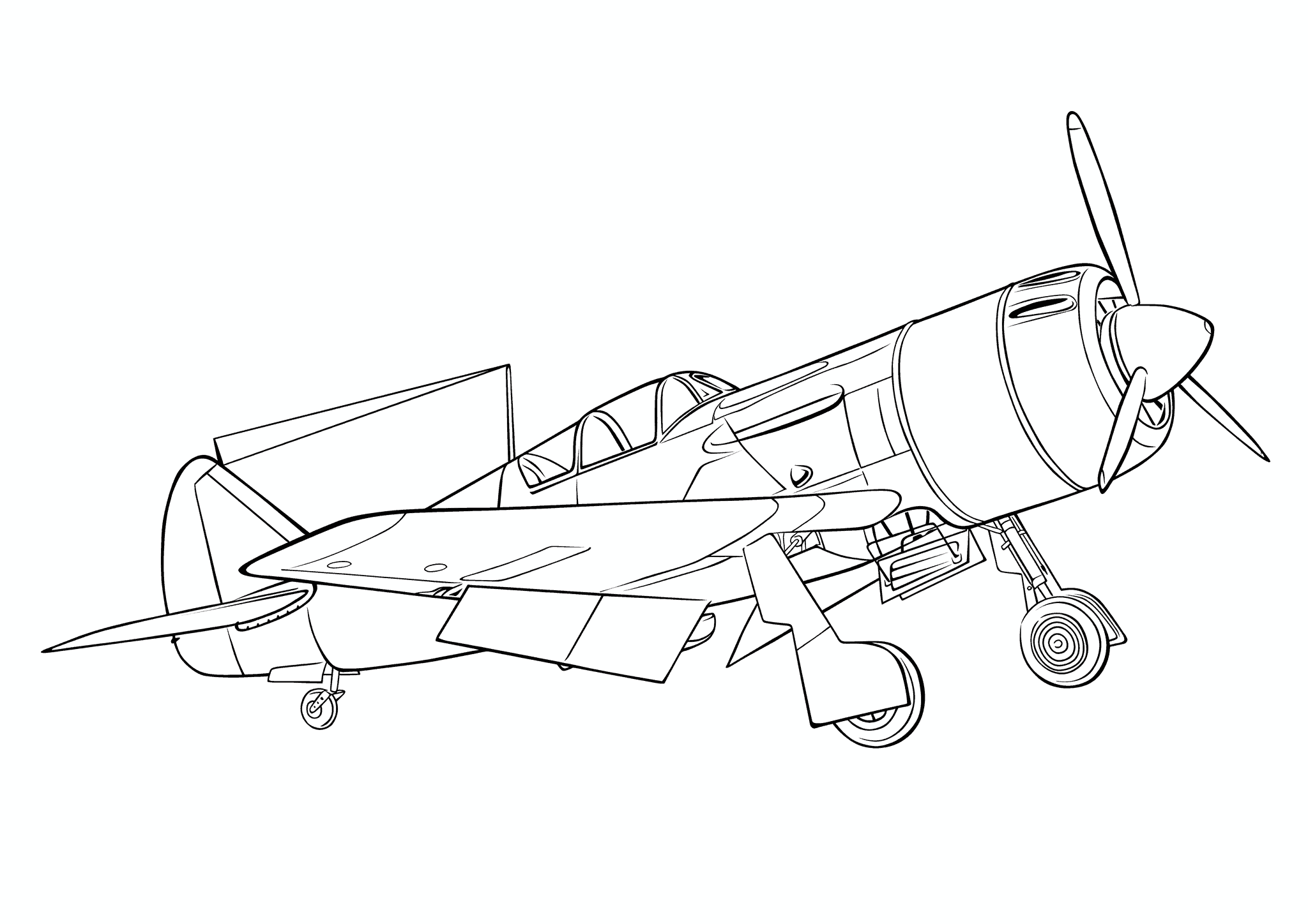 Airplane La-9 (USSR)