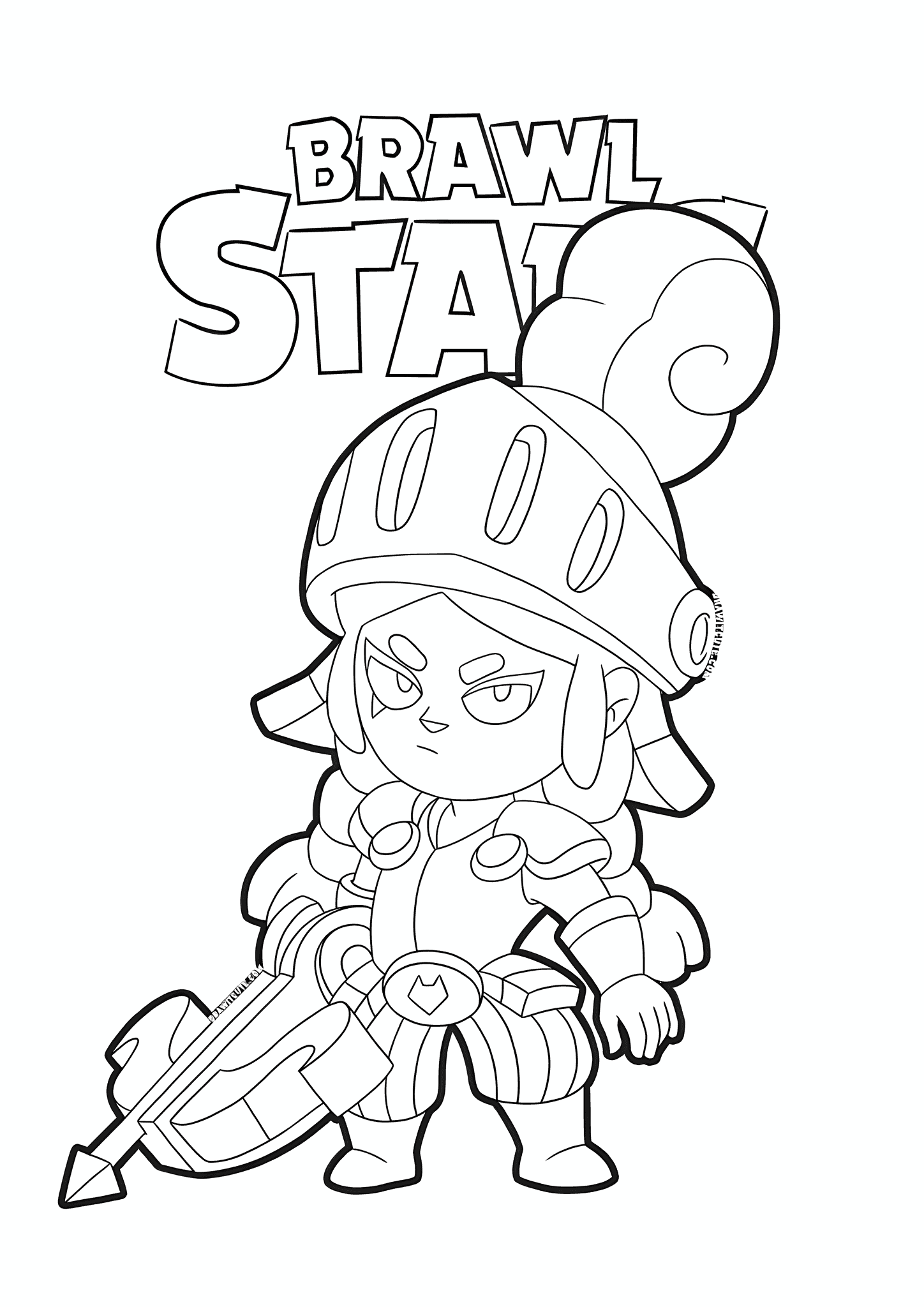 Brawl Stars: Girl with a Crossbow