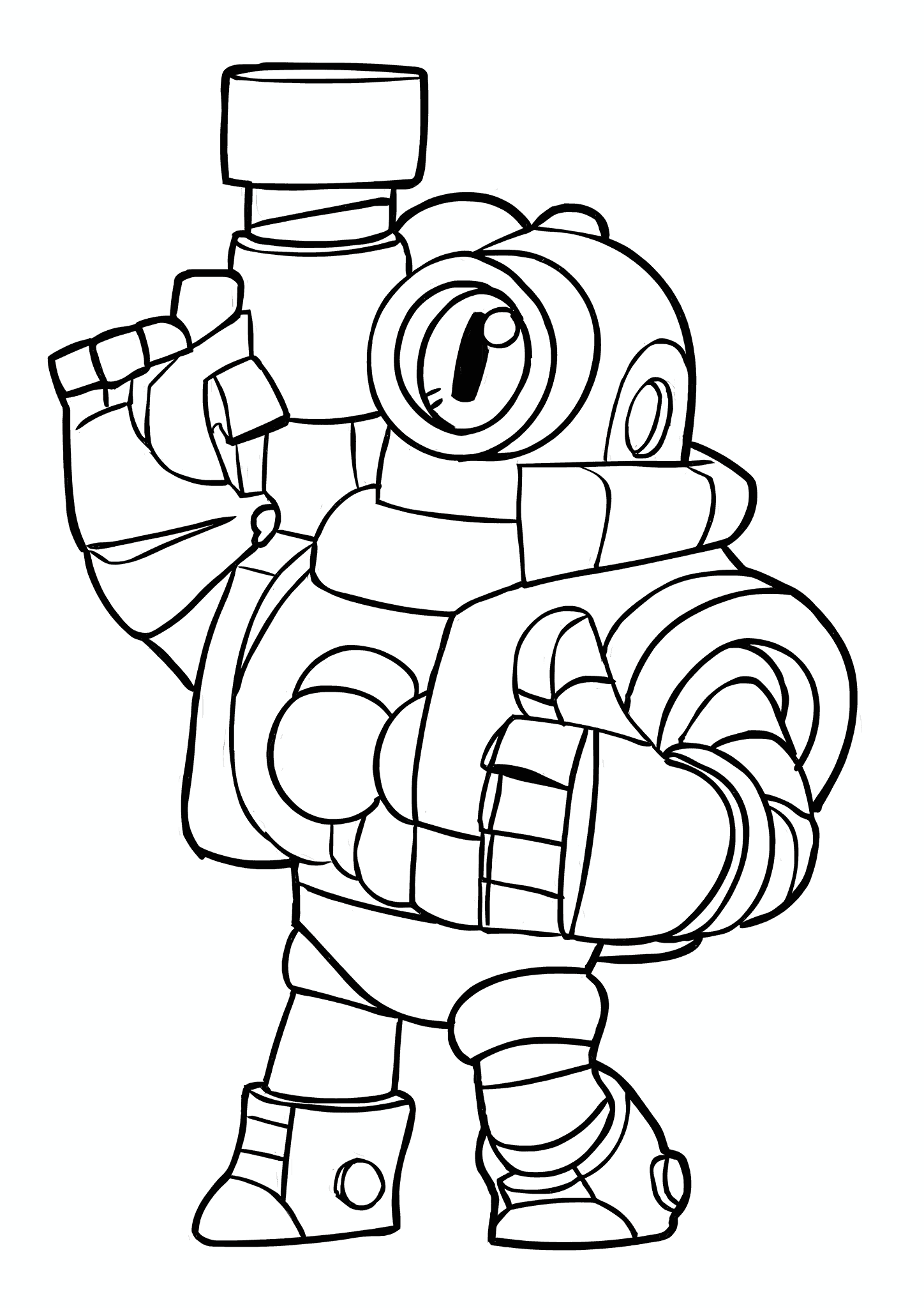 Brawl Stars: Frank without a Helmet