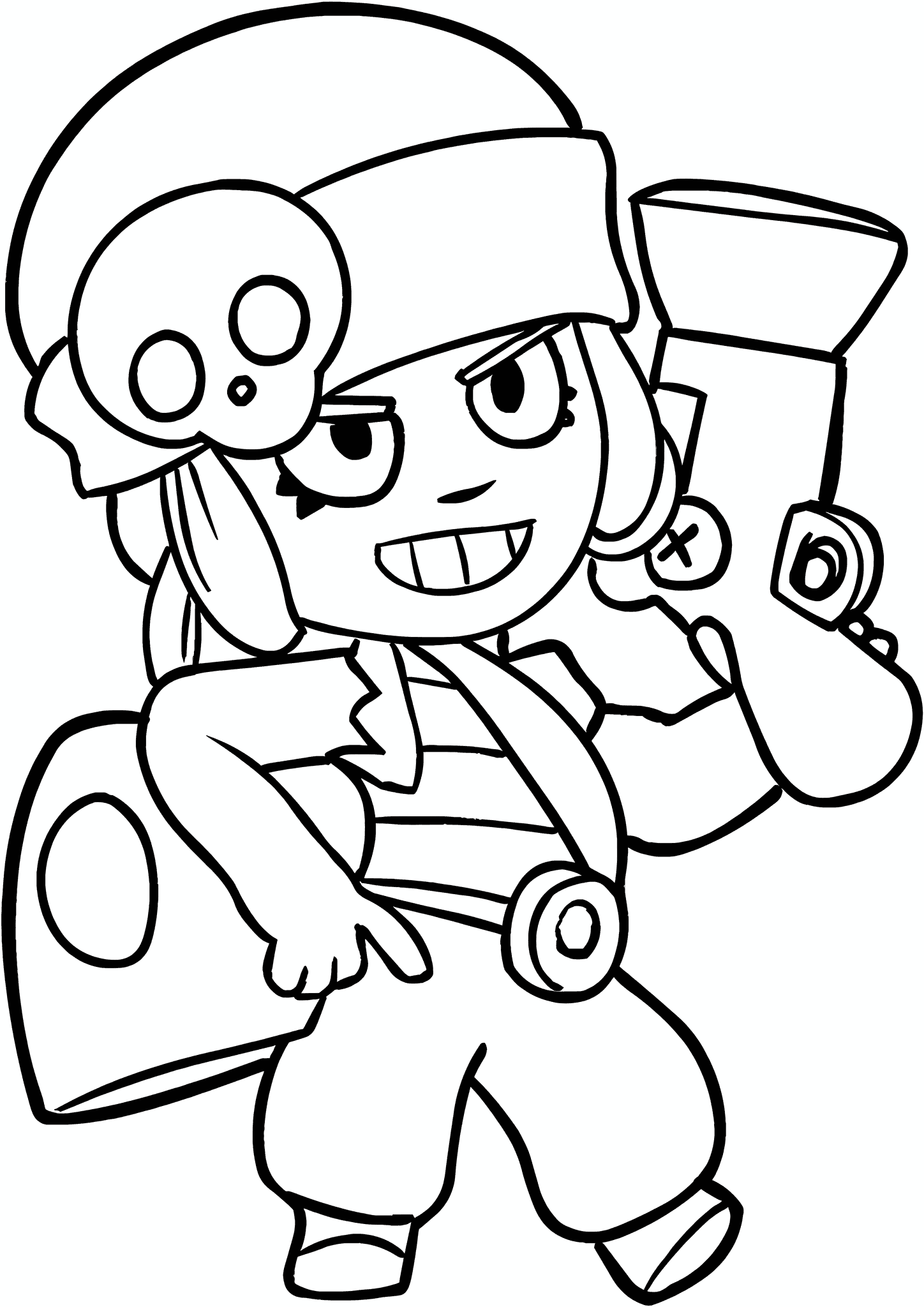 Brawl Stars: Raven’s Fighting Stance